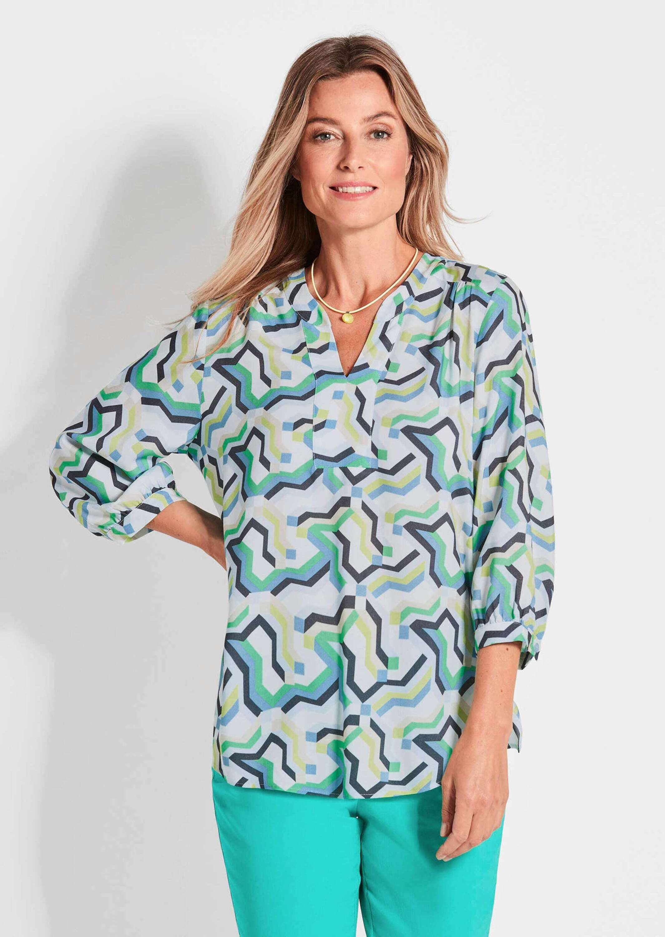 GOLDNER Tunika »Bluse Bluse im Tunikastil«