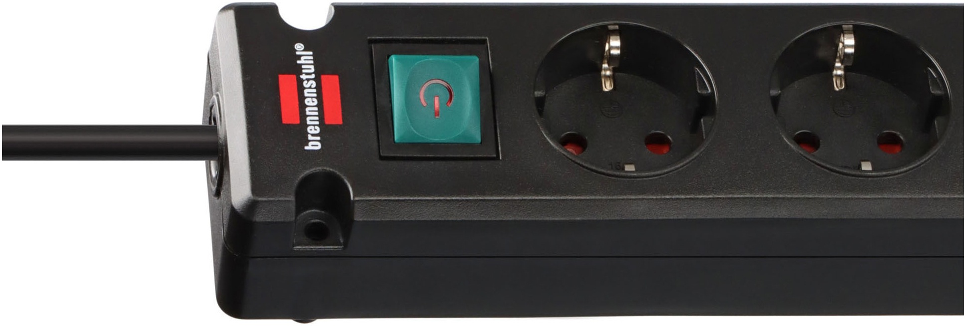 Brennenstuhl Steckdosenleiste »Bremounta Steckdosenleiste mit 2 USB C-Ladebuchsen« 7-fach (Ein- / Ausschalter | USB-Anschluss Schutzkontaktstecker Kabellänge 3 m)