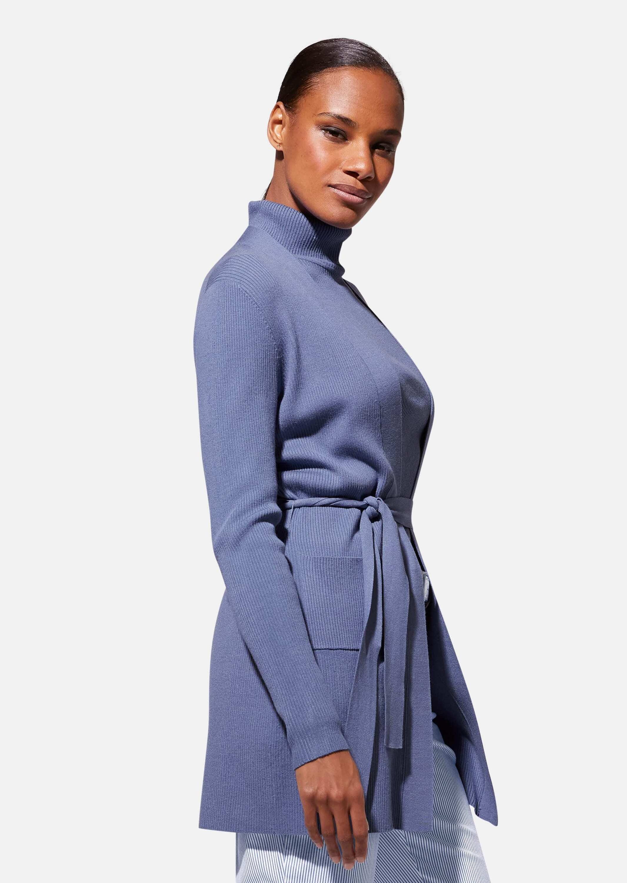 MADELEINE Strickjacke »Strickjacke Lange Strickjacke mit Bindeband«