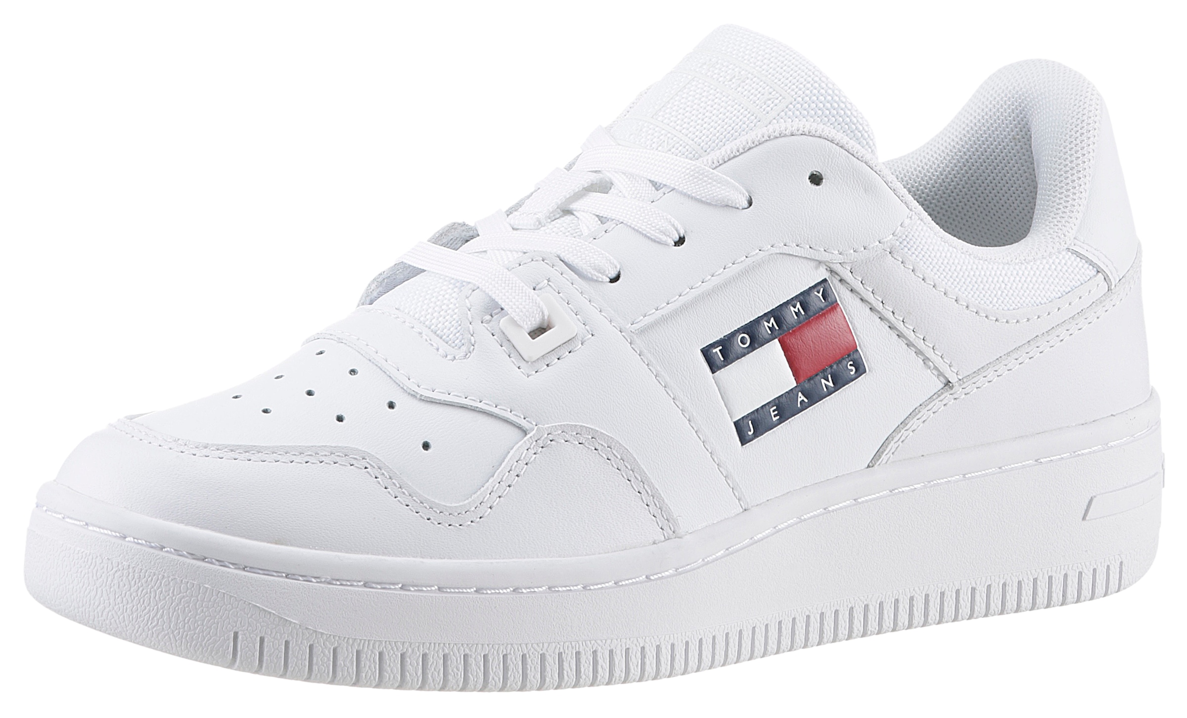 Tommy Jeans Plateausneaker "TJW RETRO BASKET ESS", Freizeitschuh, Halbschuh günstig online kaufen