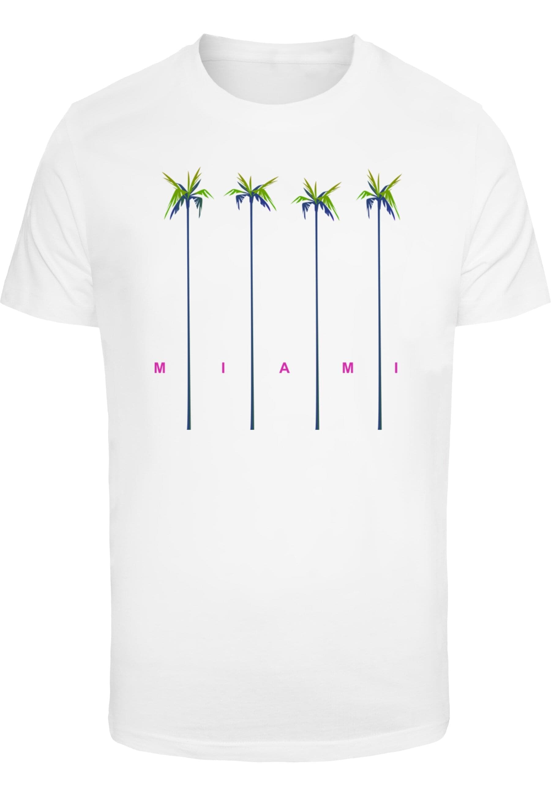 MisterTee T-Shirt "MisterTee Herren Miami Palms Tee", (1 tlg.) günstig online kaufen