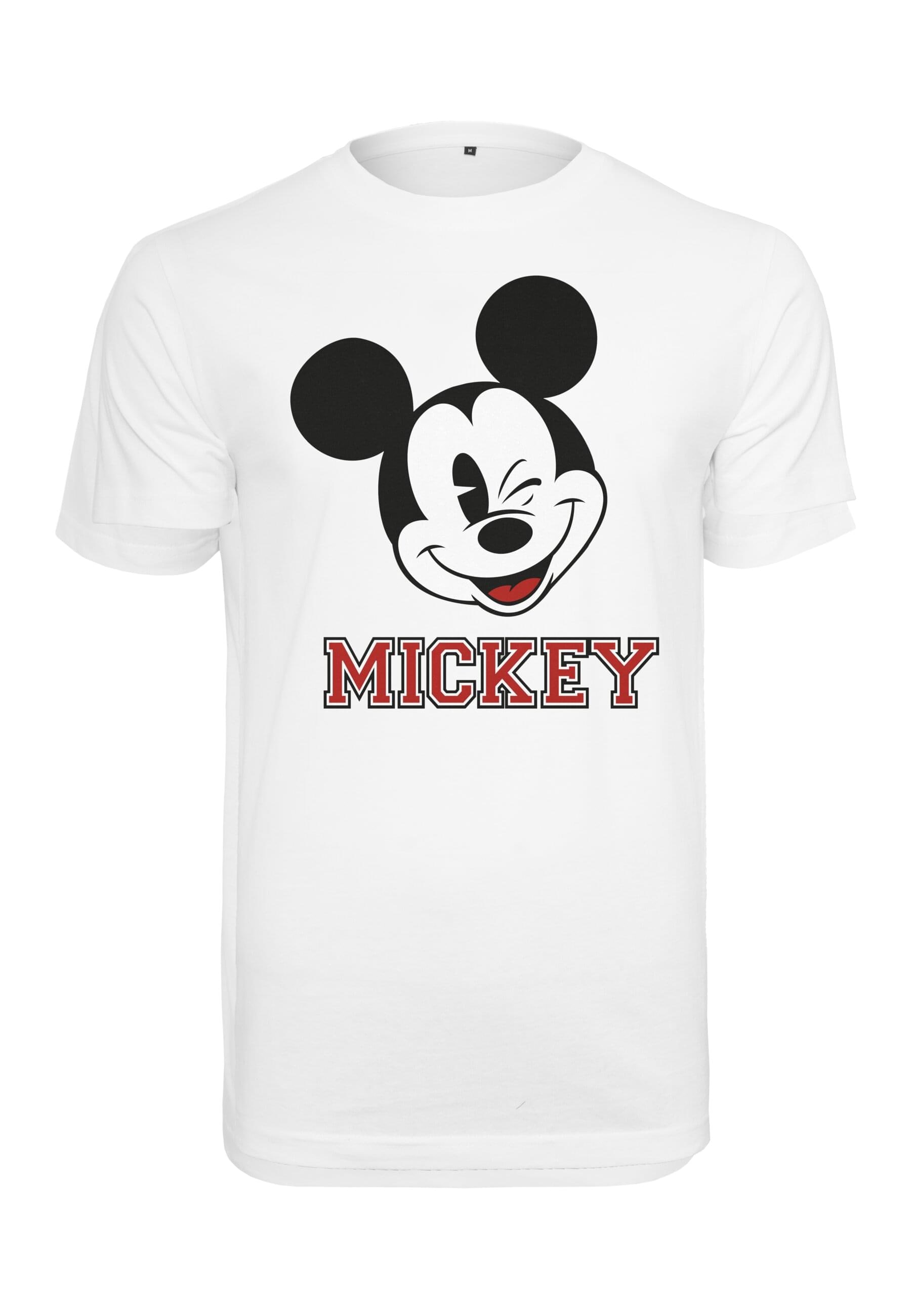 Merchcode T-Shirt "Merchcode Herren Mickey College Tee" 1 Stk. tlg. günstig online kaufen