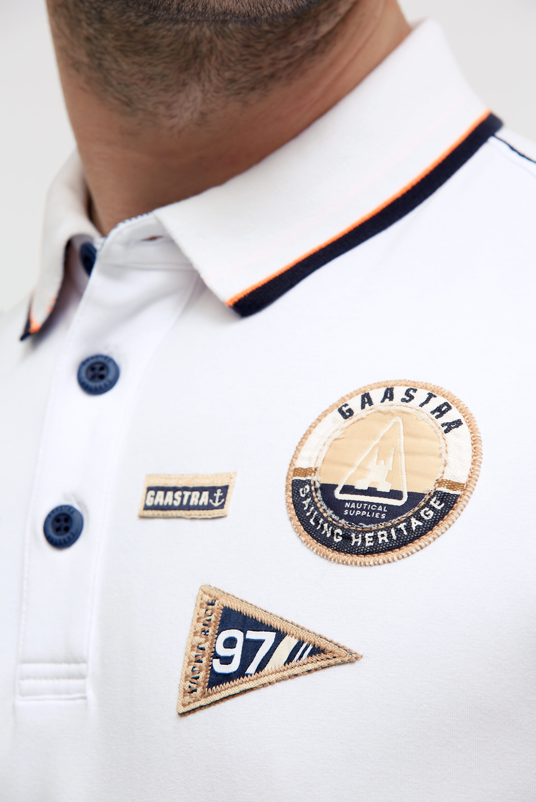 Gaastra Poloshirt mit Seitenschlitze