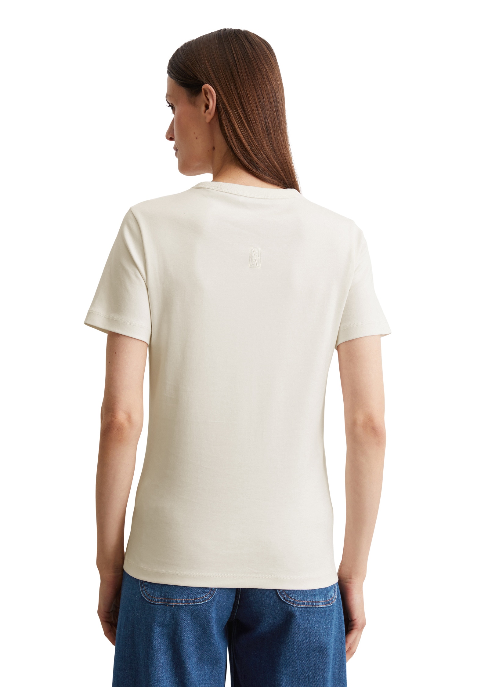 Marc O'Polo T-Shirt »aus Interlock-Jersey«