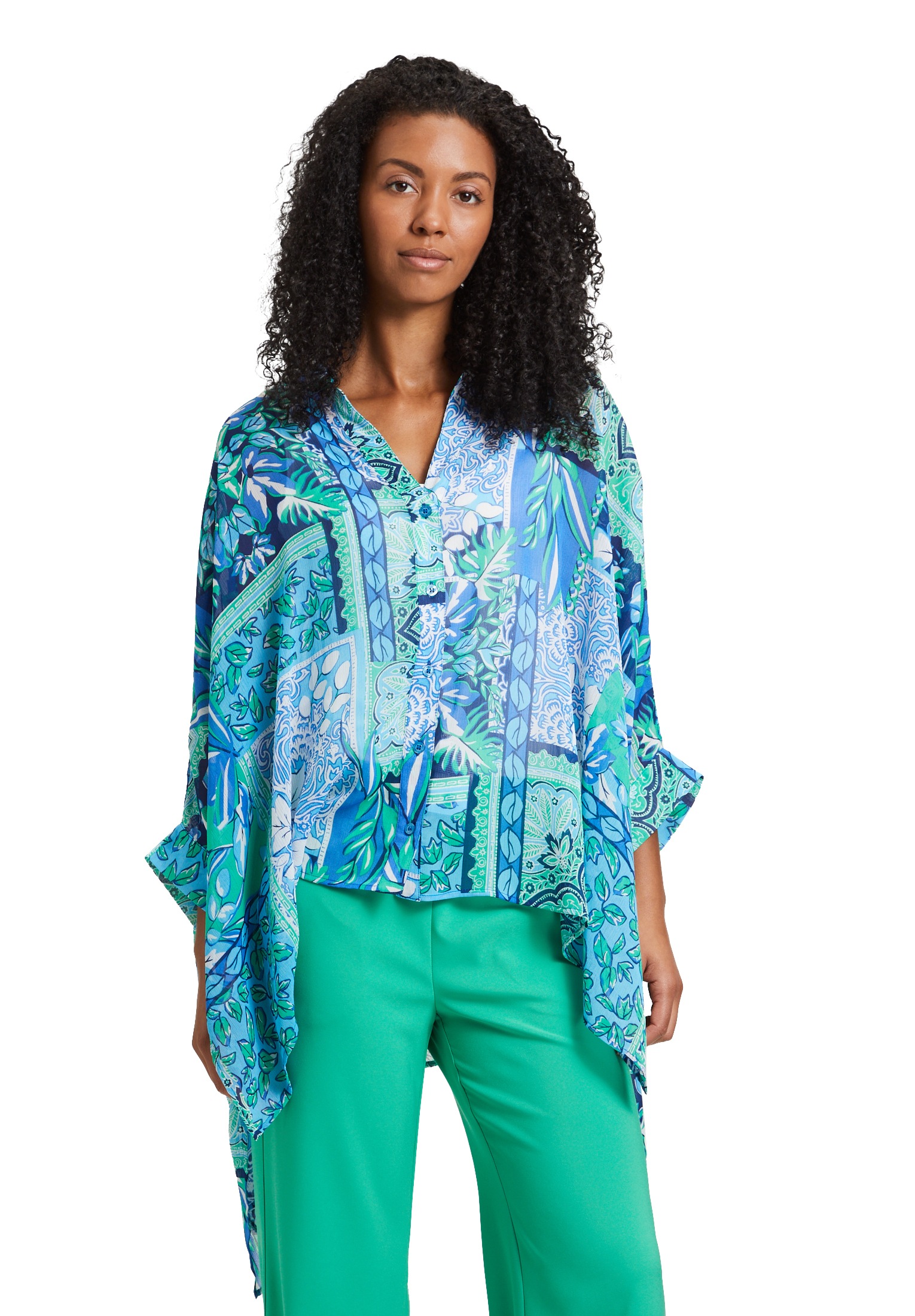 Betty Barclay Schlupfbluse »Betty Barclay Tunika-Bluse mit Fledermausärmeln«