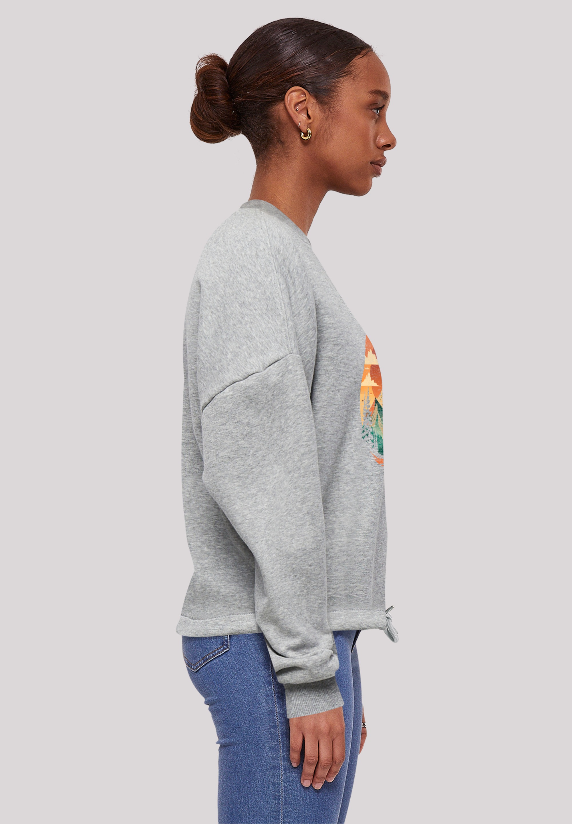 F4NT4STIC Sweatshirt »Sonnenuntergang Berglandschaft«, Premium Qualität