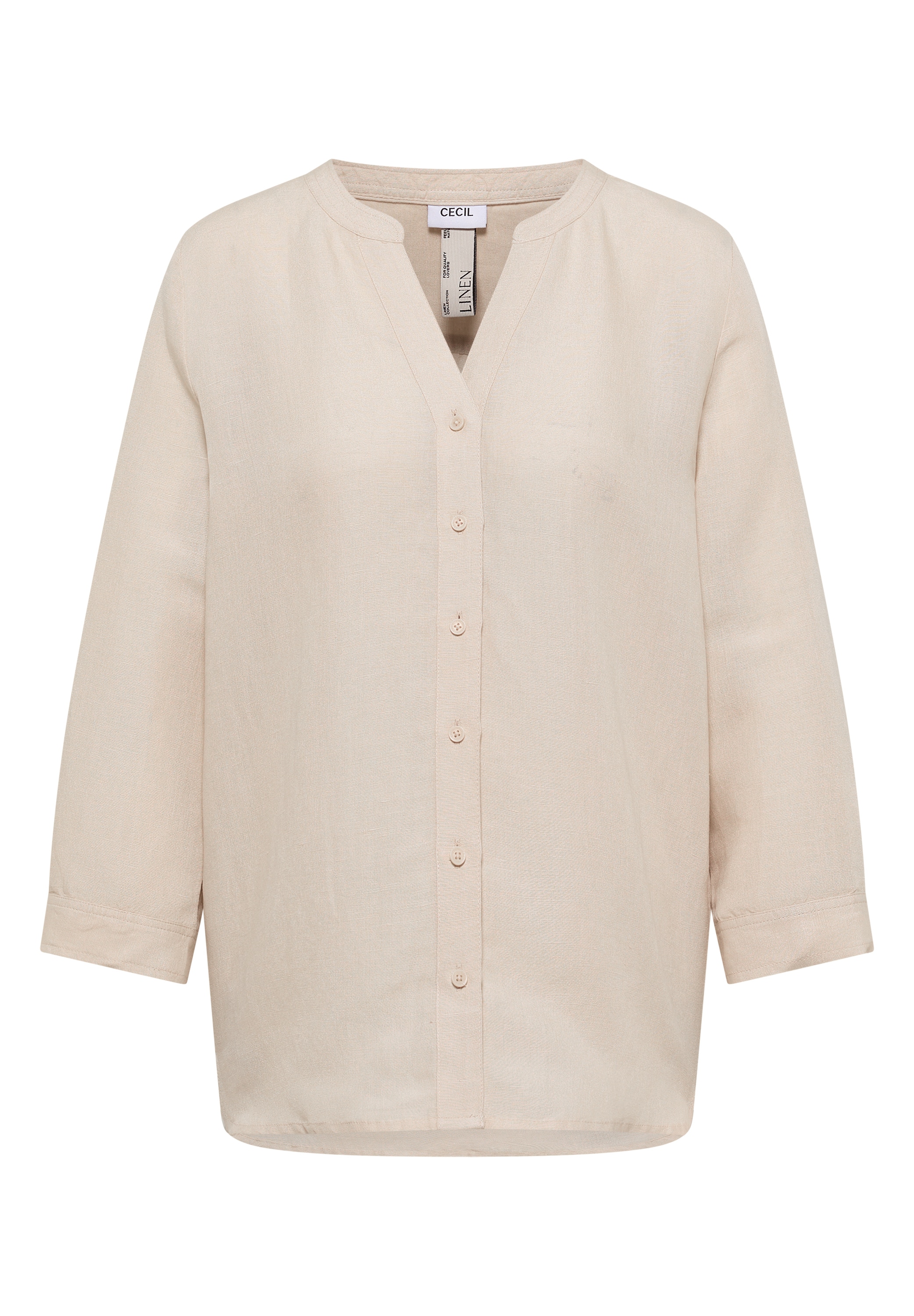Cecil Longbluse mit 3/4 Ärmeln