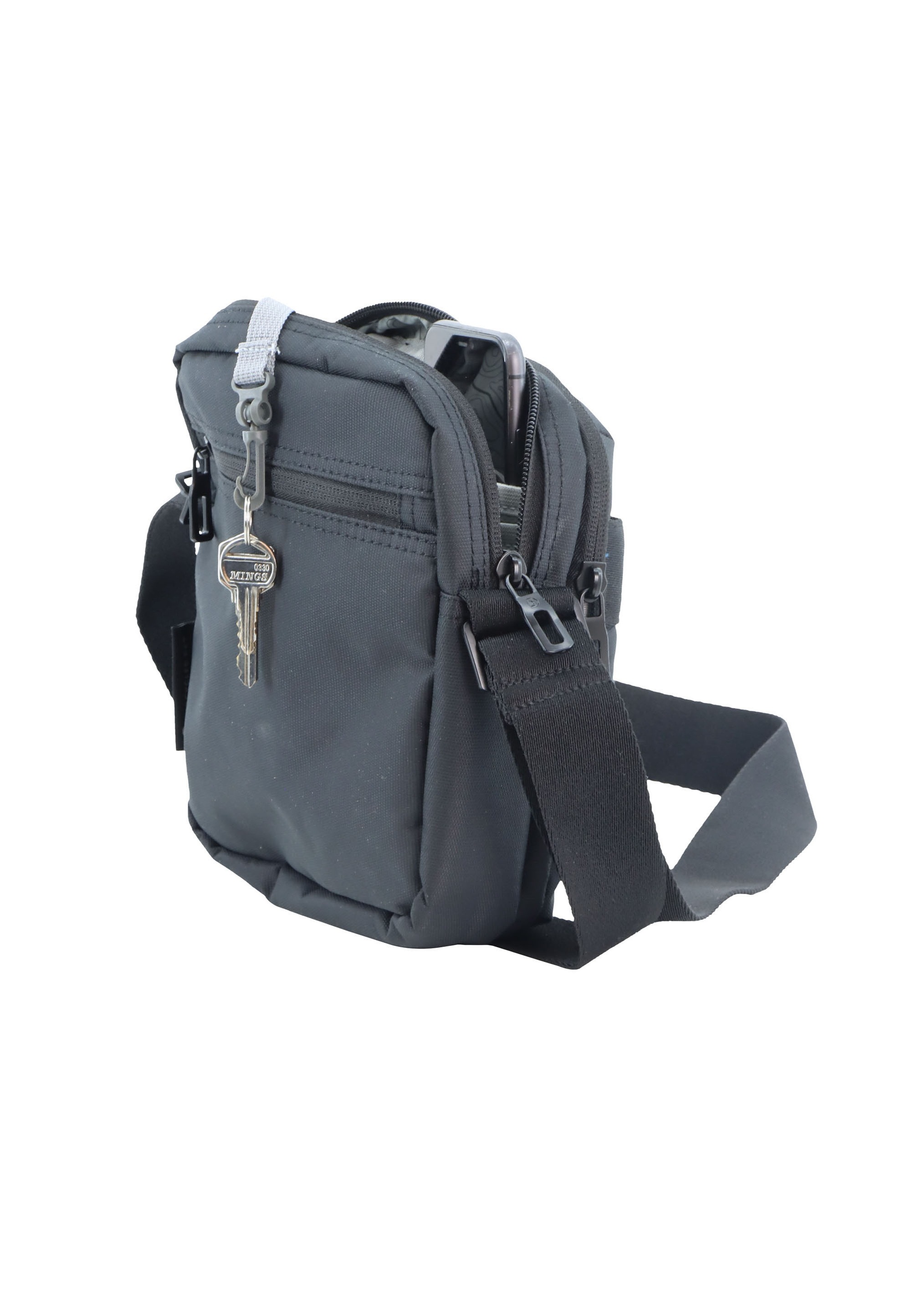 Discovery Schultertasche »Downtown« mit RPET Polyester-Material