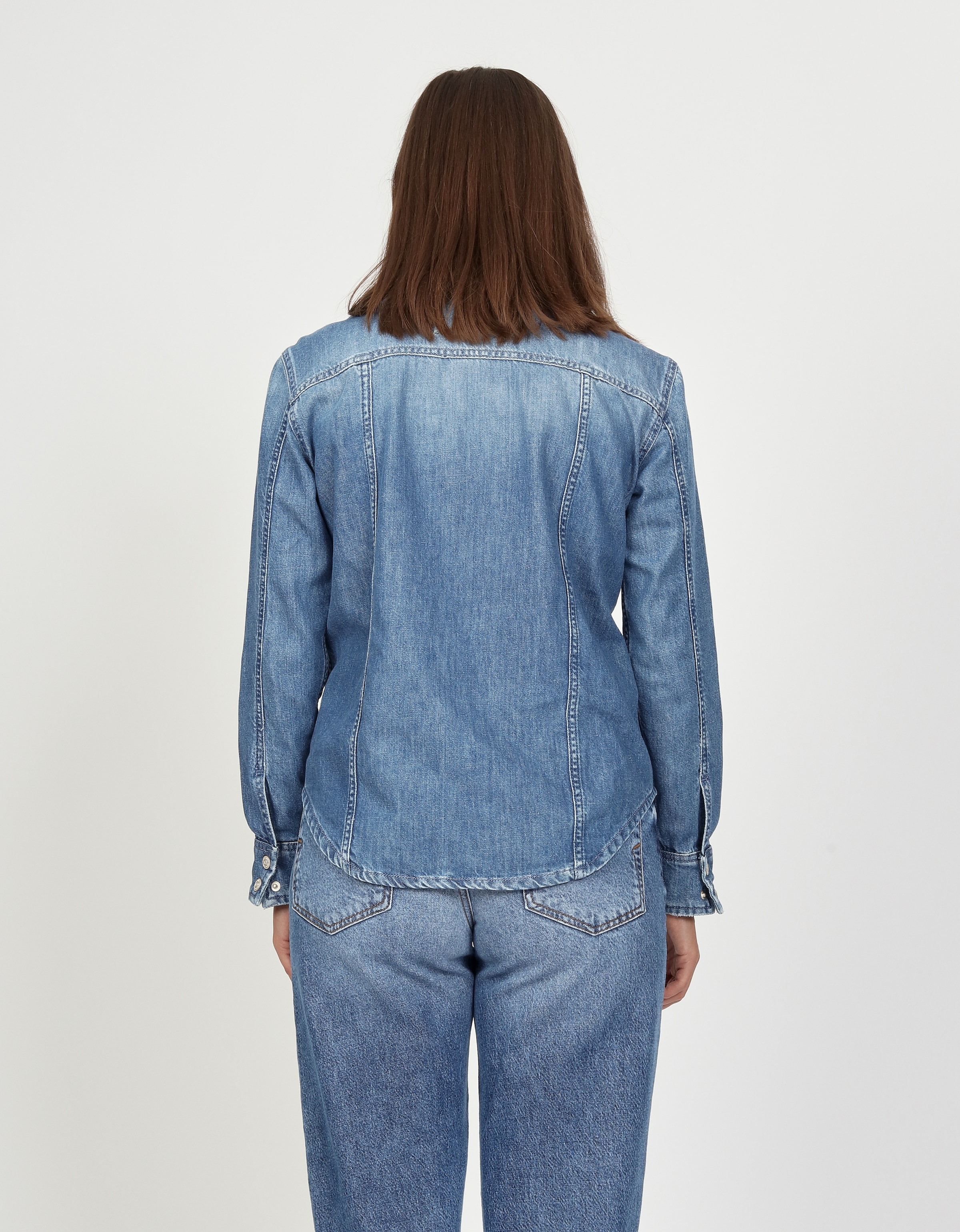 GANG Hemdbluse »94LIV SHIRT«, in lockerer Passform