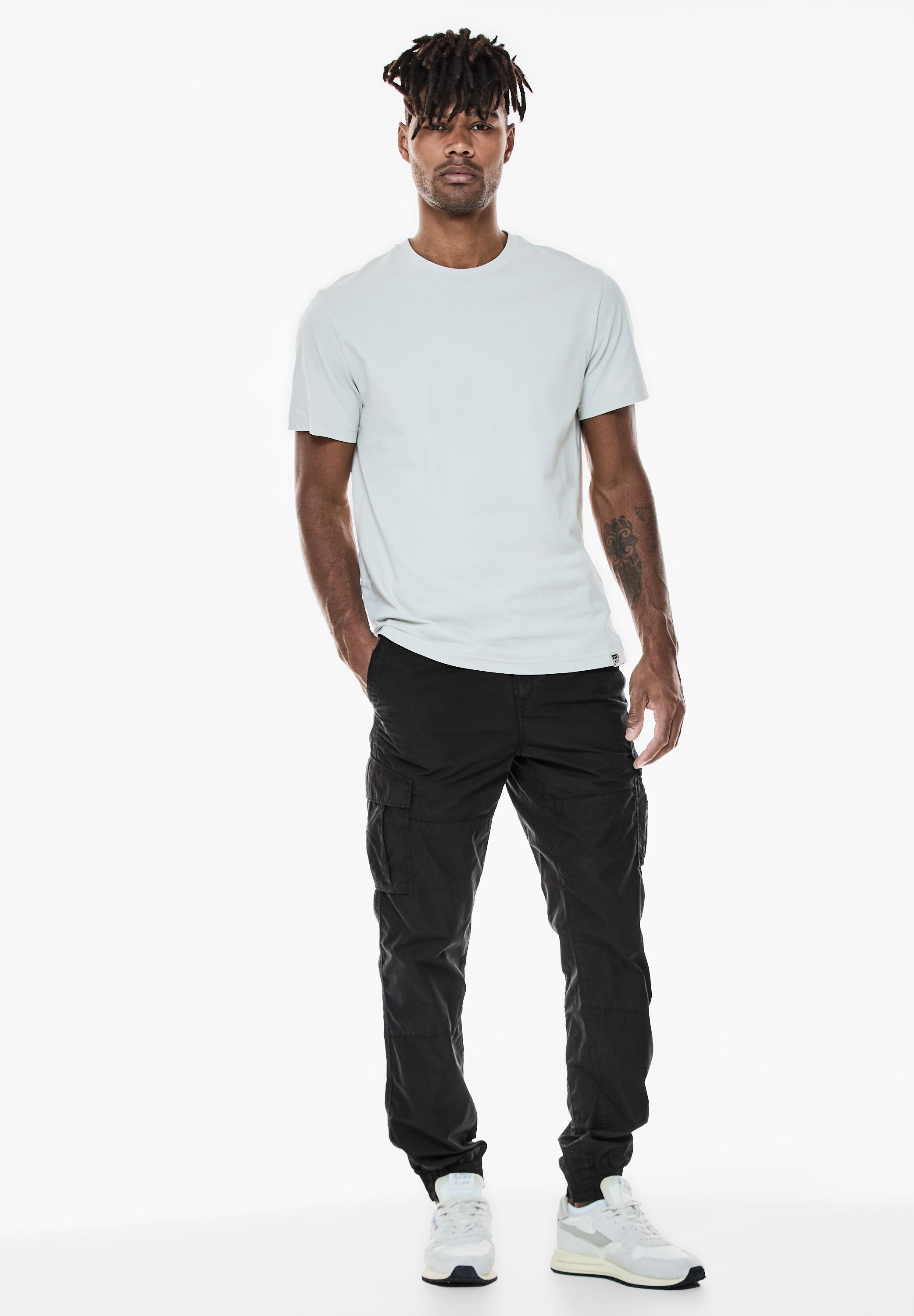 STREET ONE MEN Cargohose, Middle Waist