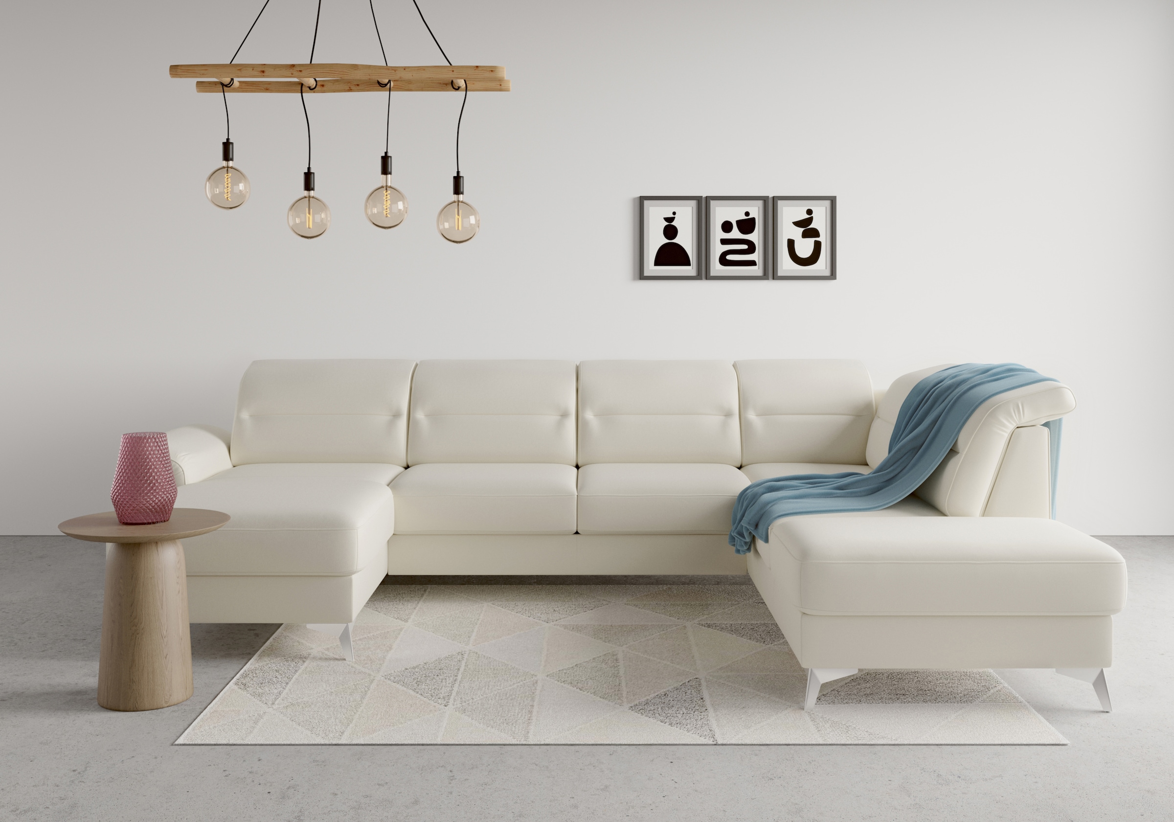 sit&more Wohnlandschaft "Sinatra U-Form" optional mit Kopfteilverstellung u günstig online kaufen