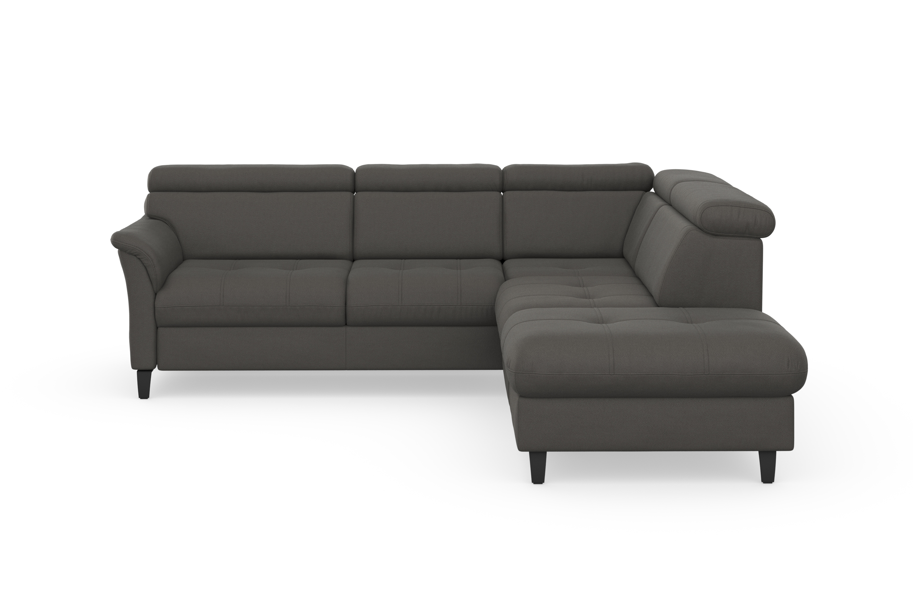 sit&more Ecksofa "Marano L-Form" inklusive Kopfteilverstellung, optional Schlaffunktion & Bettkasten