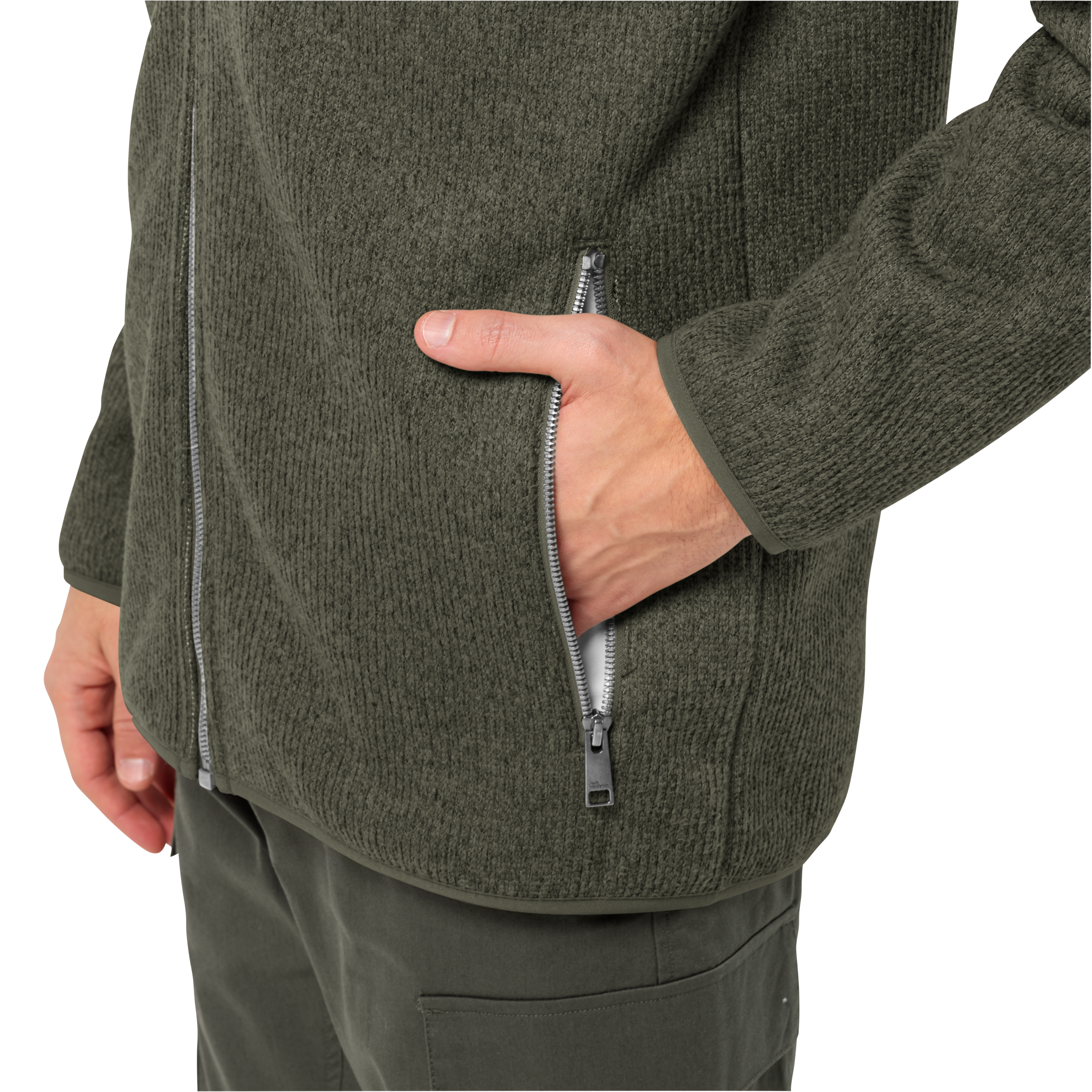 Jack Wolfskin Fleecejacke »ROBSON FJORD JACKET«, mit Taschen