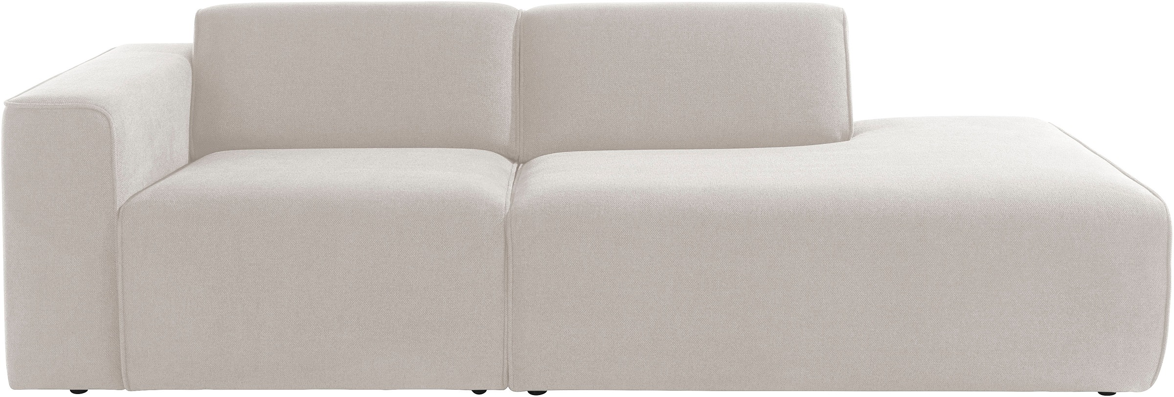 andas 2-Sitzer "Noord mit Kedernaht, Breite 227 cm", Cord, Struktur, Websto günstig online kaufen