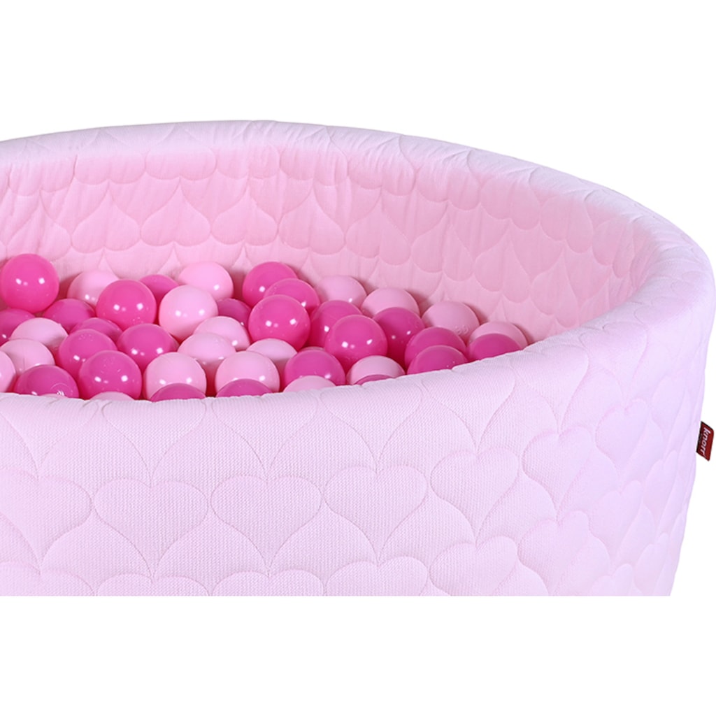 Knorrtoys® Bällebad »Soft, Heart Rose«