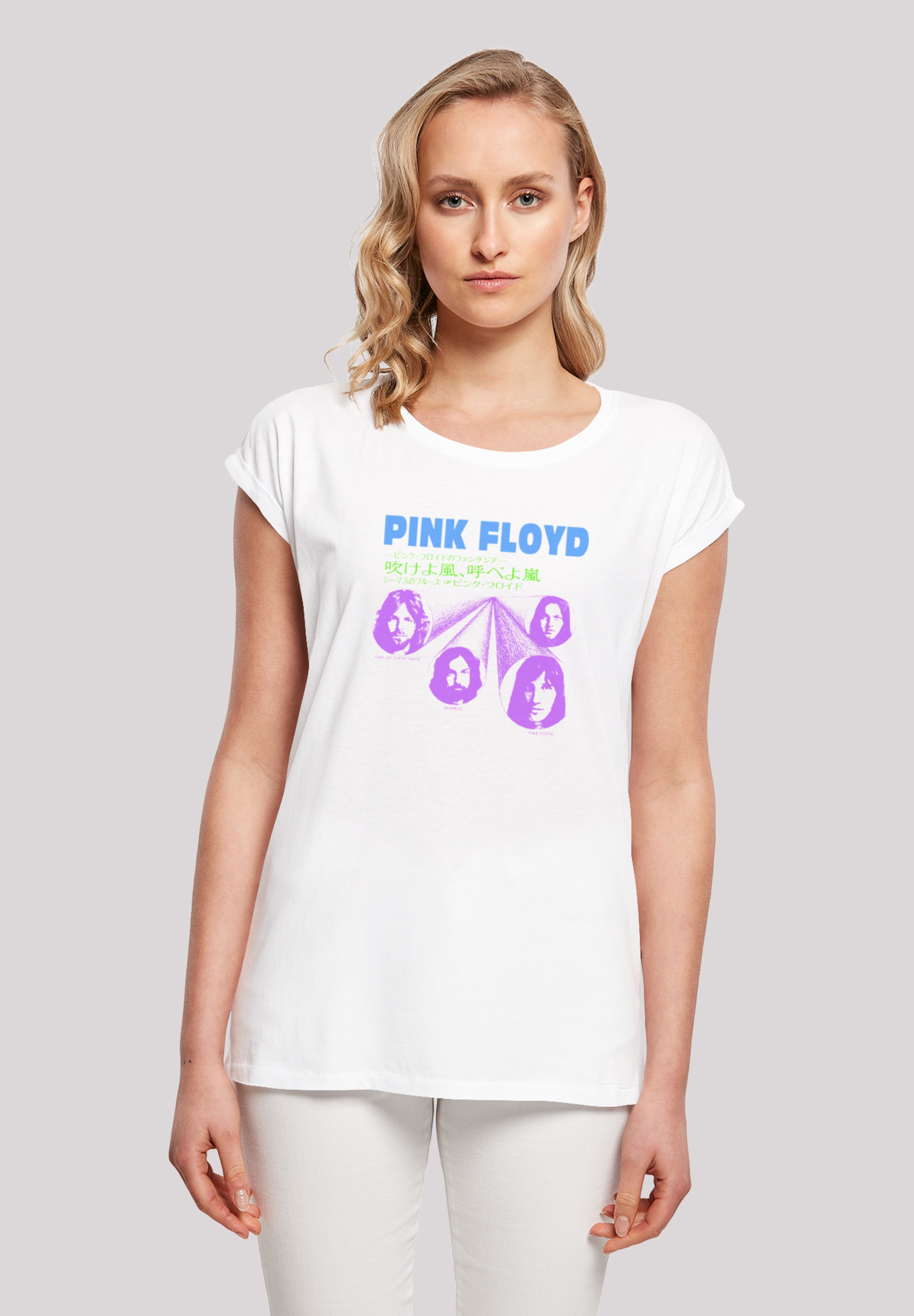 F4NT4STIC T-Shirt "Pink Floyd One Of These Days Rock Shirt Japan", Damen,Pr günstig online kaufen