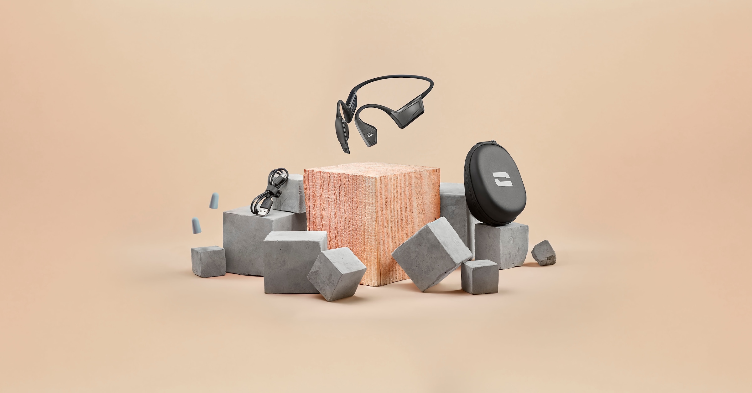 CROSSCALL Smartphone-Headset »X-VIBES«, AVRCP Bluetooth (Audio Video Remote Control Profile)-AVDTP Bluetooth-A2DP Bluetooth-Bluetooth-HFP-HSP, Freisprechfunktion