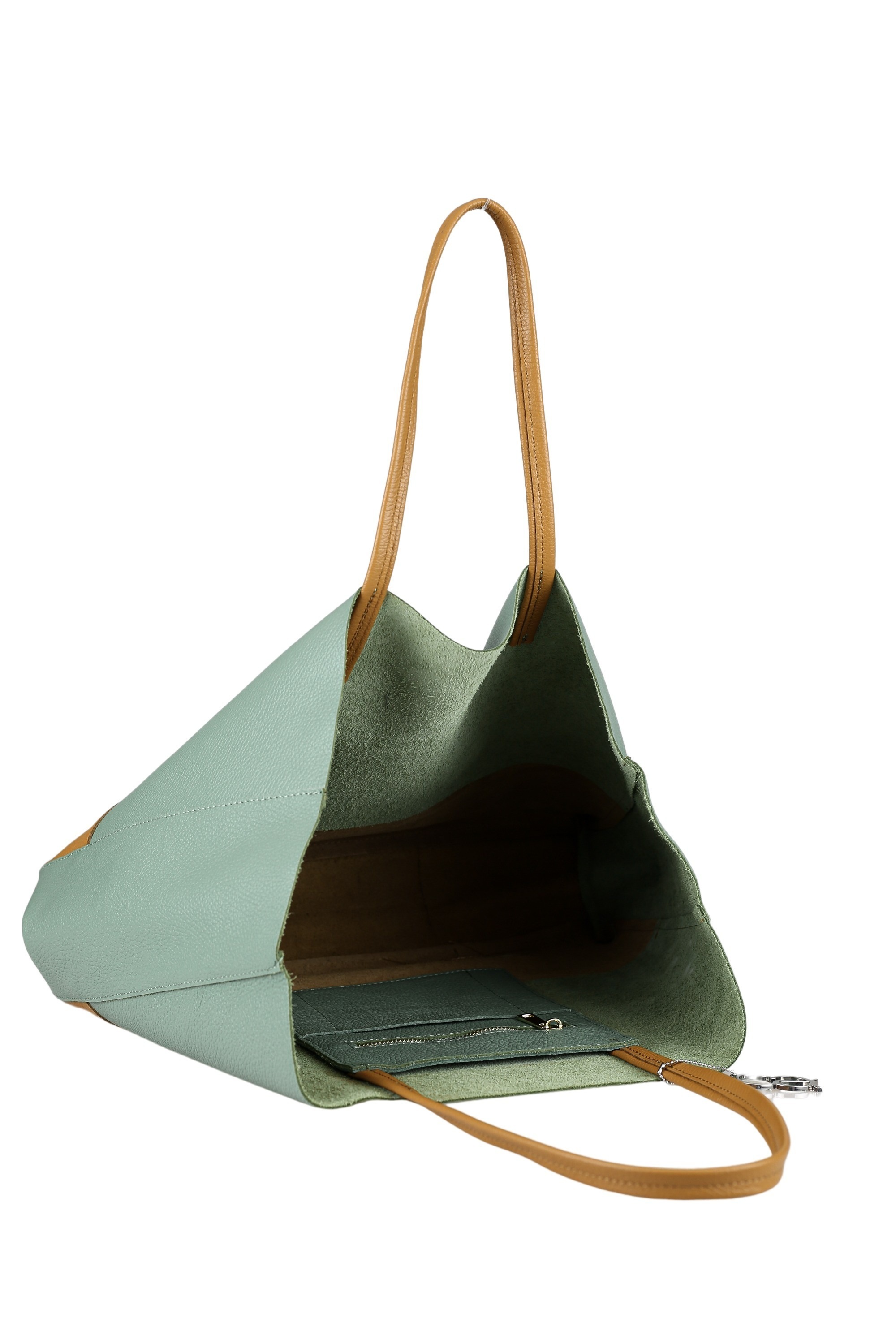 COLLEZIONE ALESSANDRO Schultertasche »Linia«, Echt Leder, Made in Italy