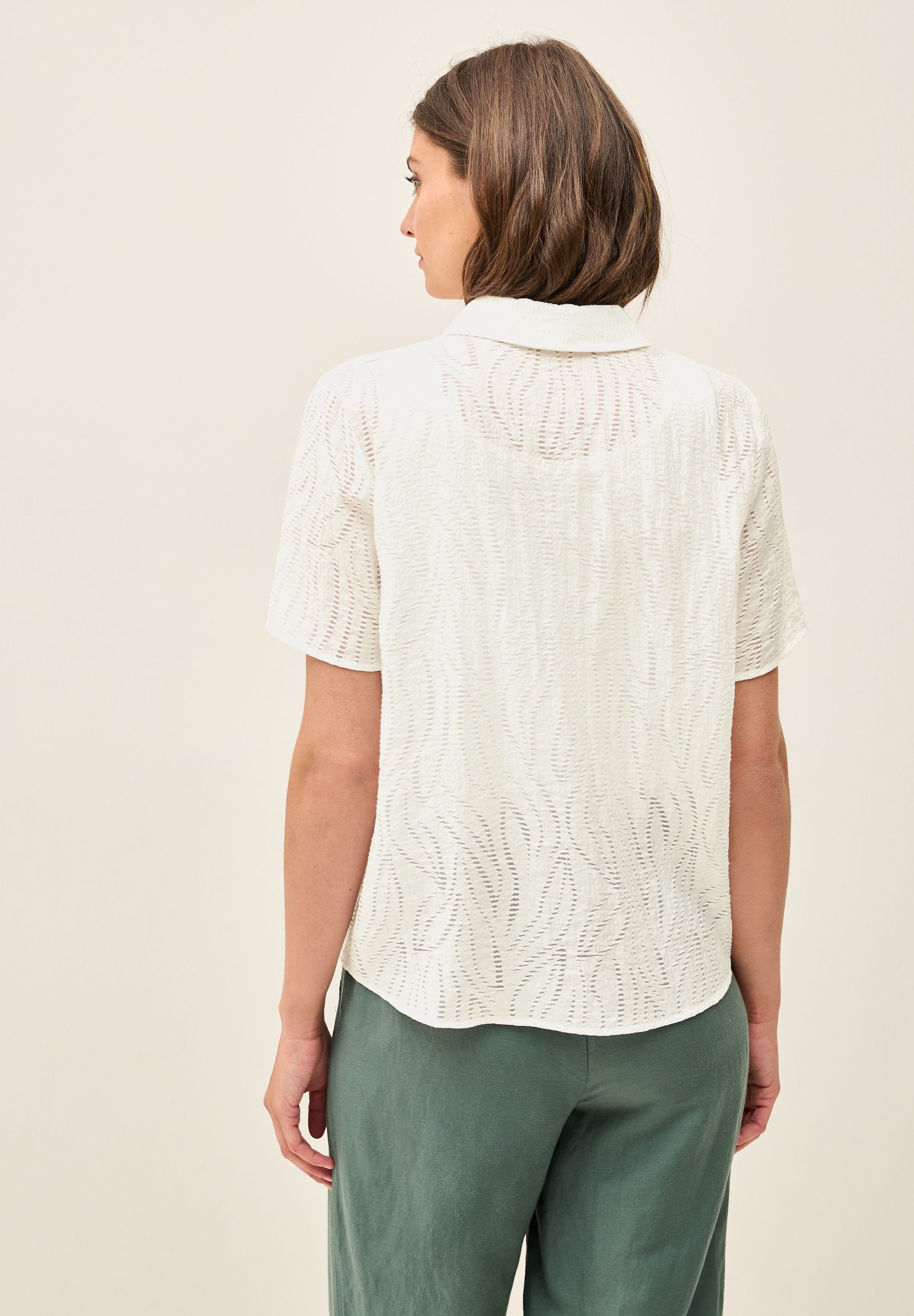 Cecil Hemdbluse, mit leichtem Struktur Muster günstig online kaufen