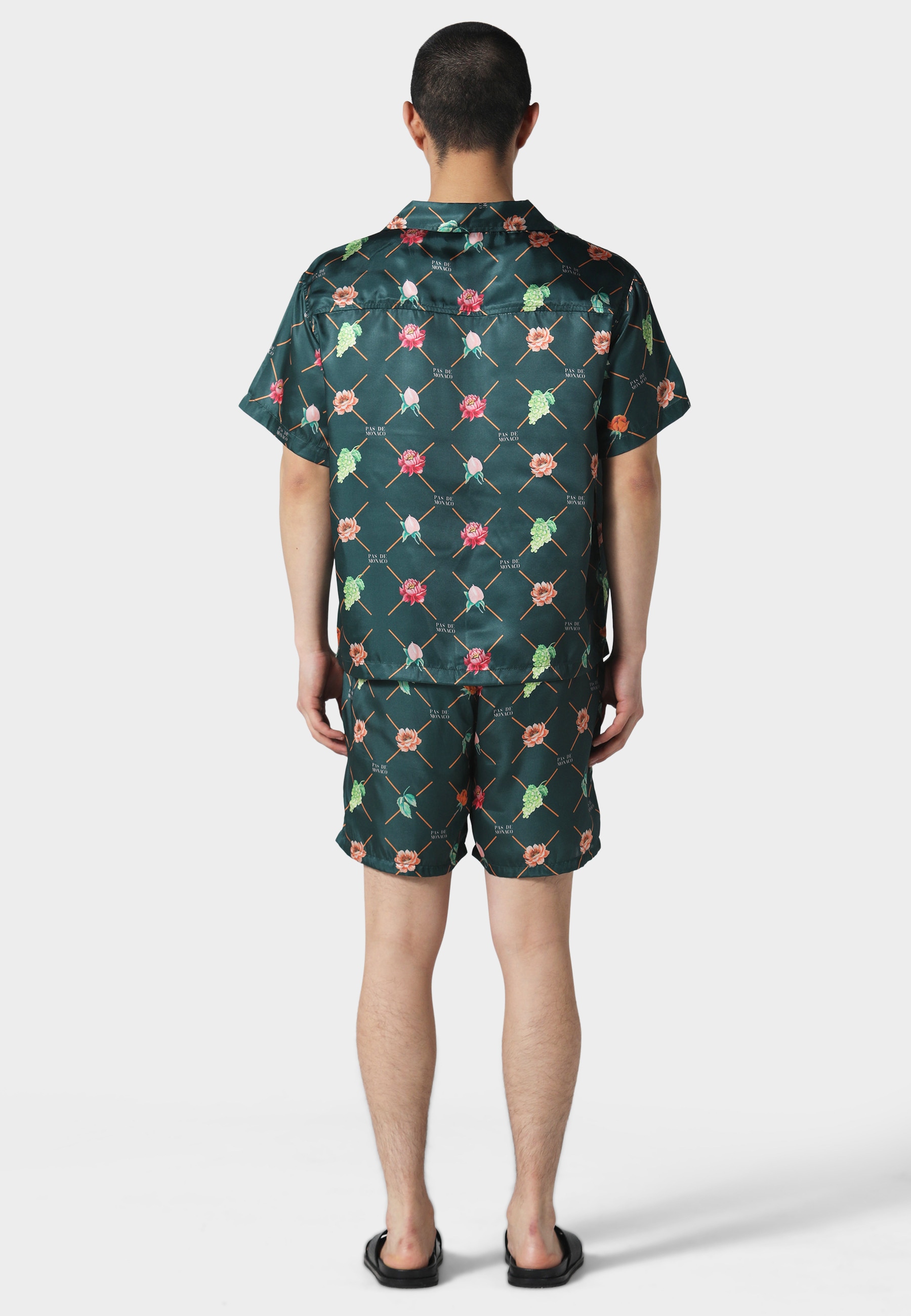 Pas De Monaco Kurzarmshirt »Pas De Monaco FRUIT MONOGRAM CUBAN SHIRT« 1 Stk.