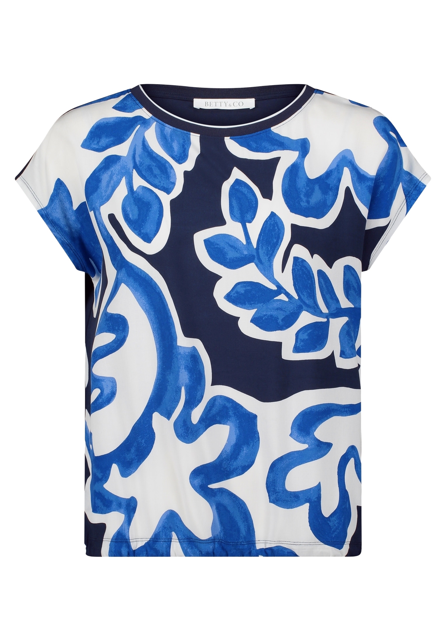 Betty&Co Kurzarmshirt »Damen mit Print« 1