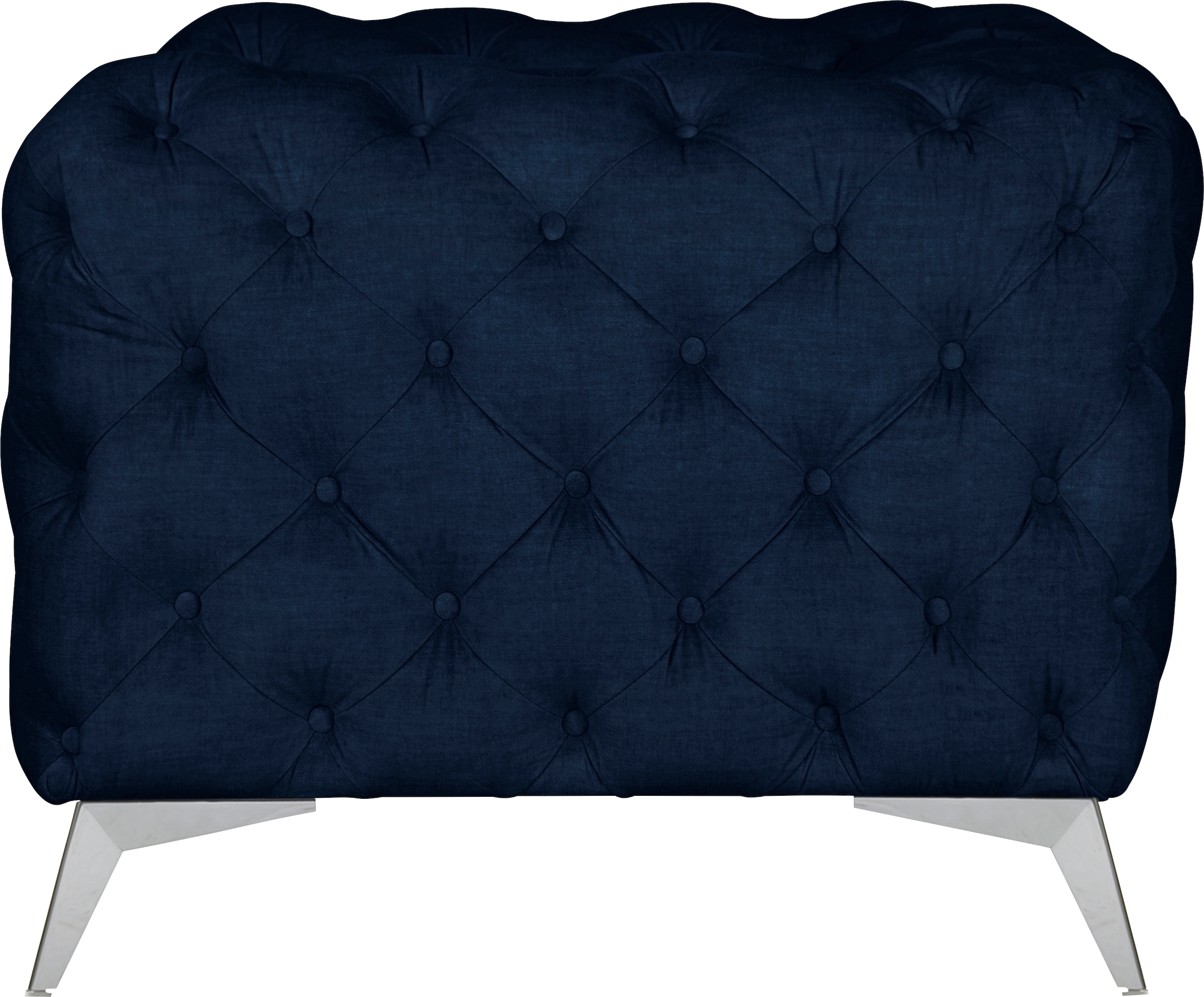 Leonique Chesterfield-Sessel »Glynis Sessel«, aufwändige Knopfheftung, moderne Chesterfield Optik, Fußfarbe wählbar