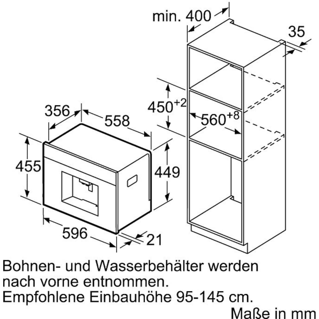 NEFF Einbau-Kaffeevollautomat »N 90 C15KS61N0«