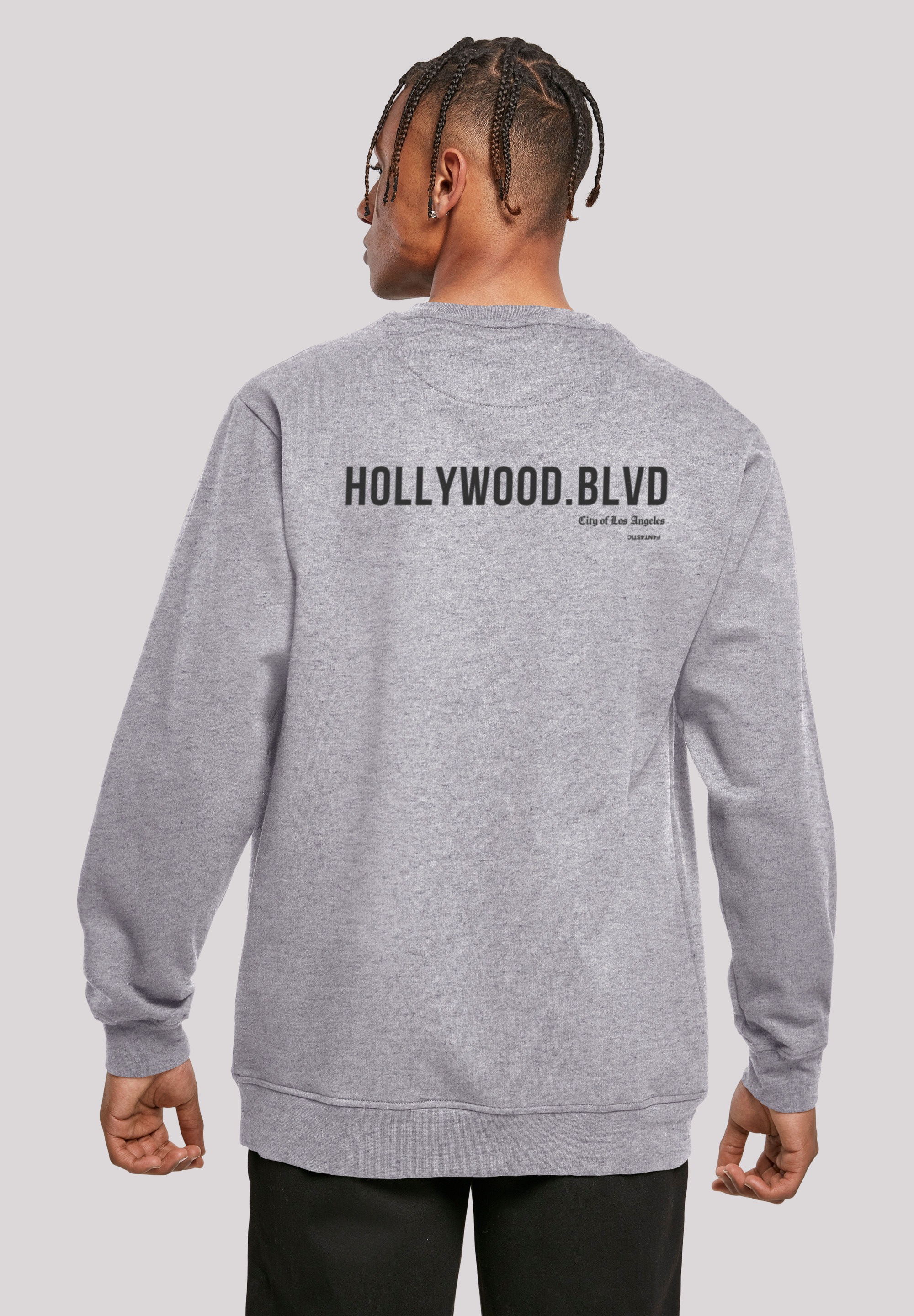 F4NT4STIC Kapuzenpullover "Hollywood blvd CREW", Print