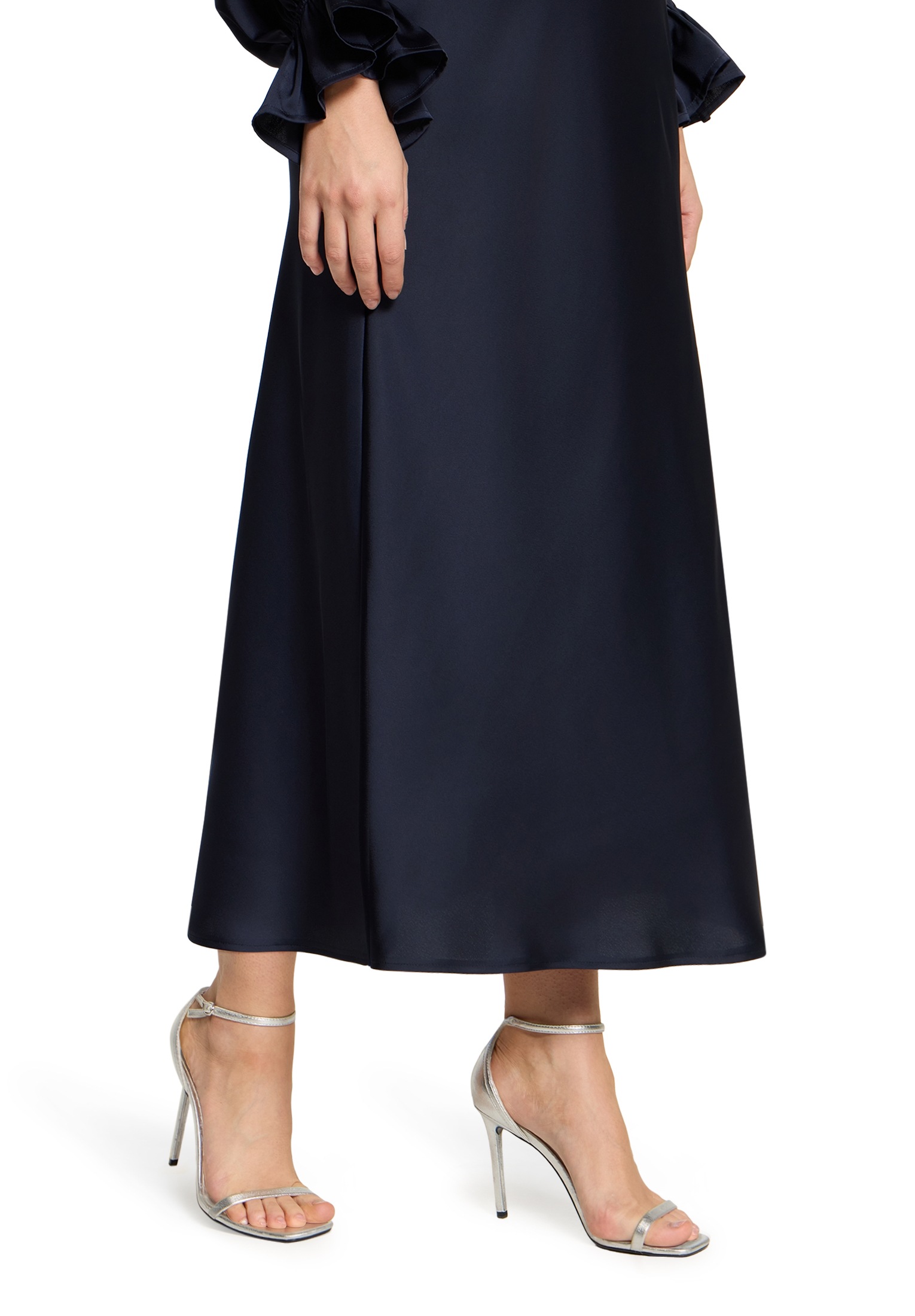 Vera Mont Maxirock »Damen wadenlang« Material