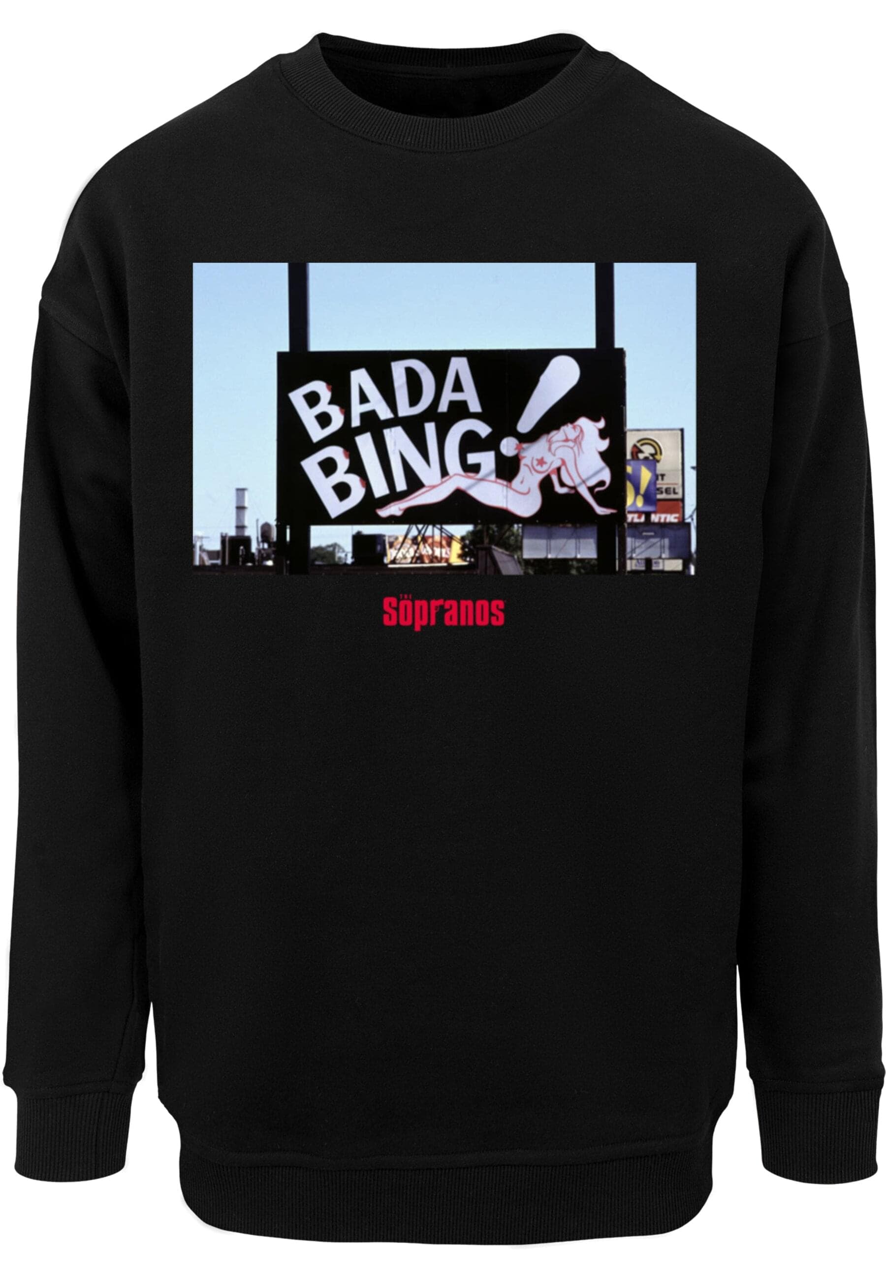 Merchcode Rundhalspullover "Merchcode The Sopranos - Bada Bing Club Sweat C günstig online kaufen
