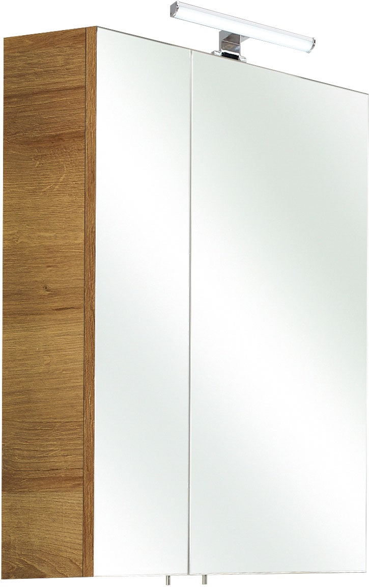 Saphir Spiegelschrank "Quickset 318, mit zwei Spiegeltüren, 60cm breit" 1 Stk. tlg.