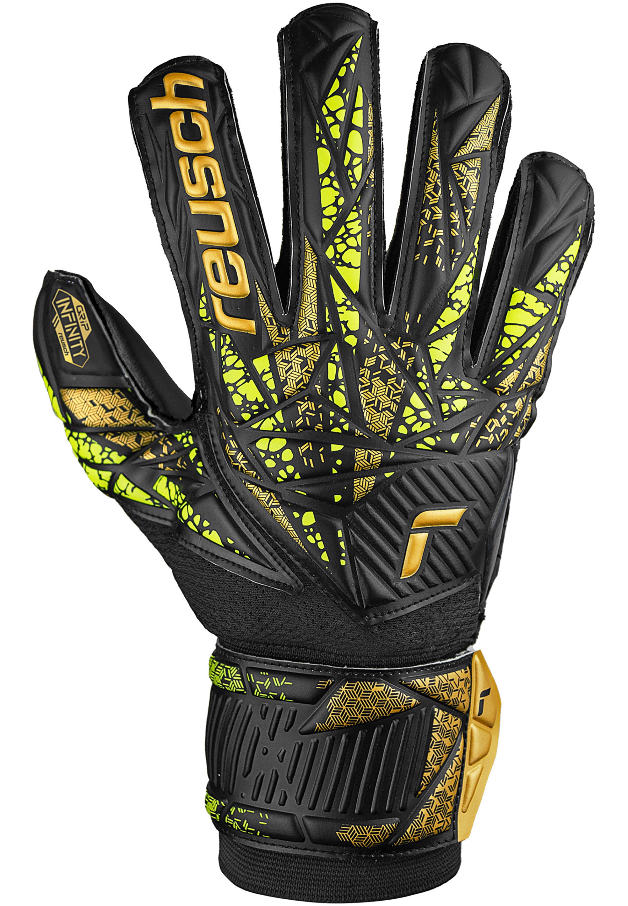 Reusch Torwarthandschuhe "Attrakt Infinity Finger Support", mit Expanse Cut günstig online kaufen