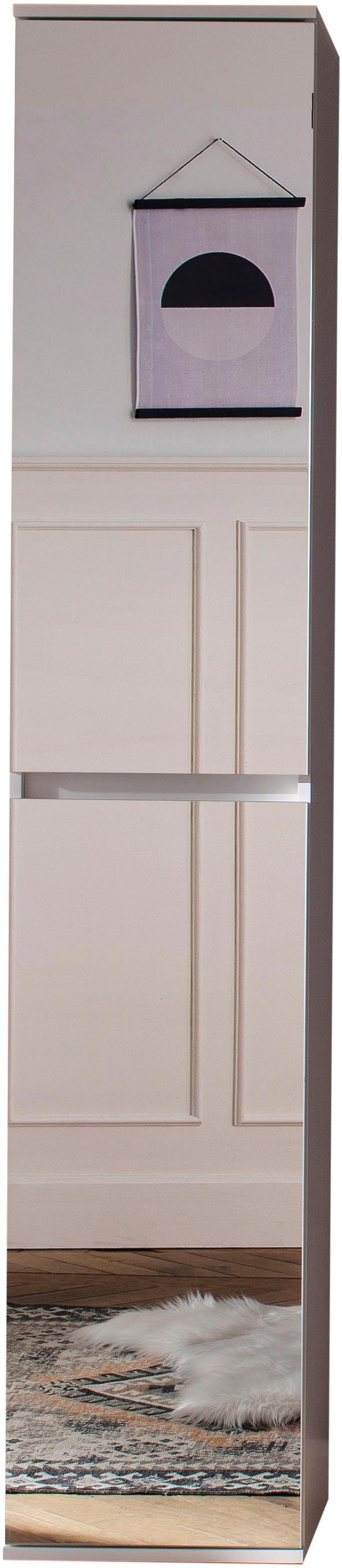 INOSIGN Garderobenschrank »Malcesine«, mit Spiegelfront und 7 Böden, Breite 37 cm