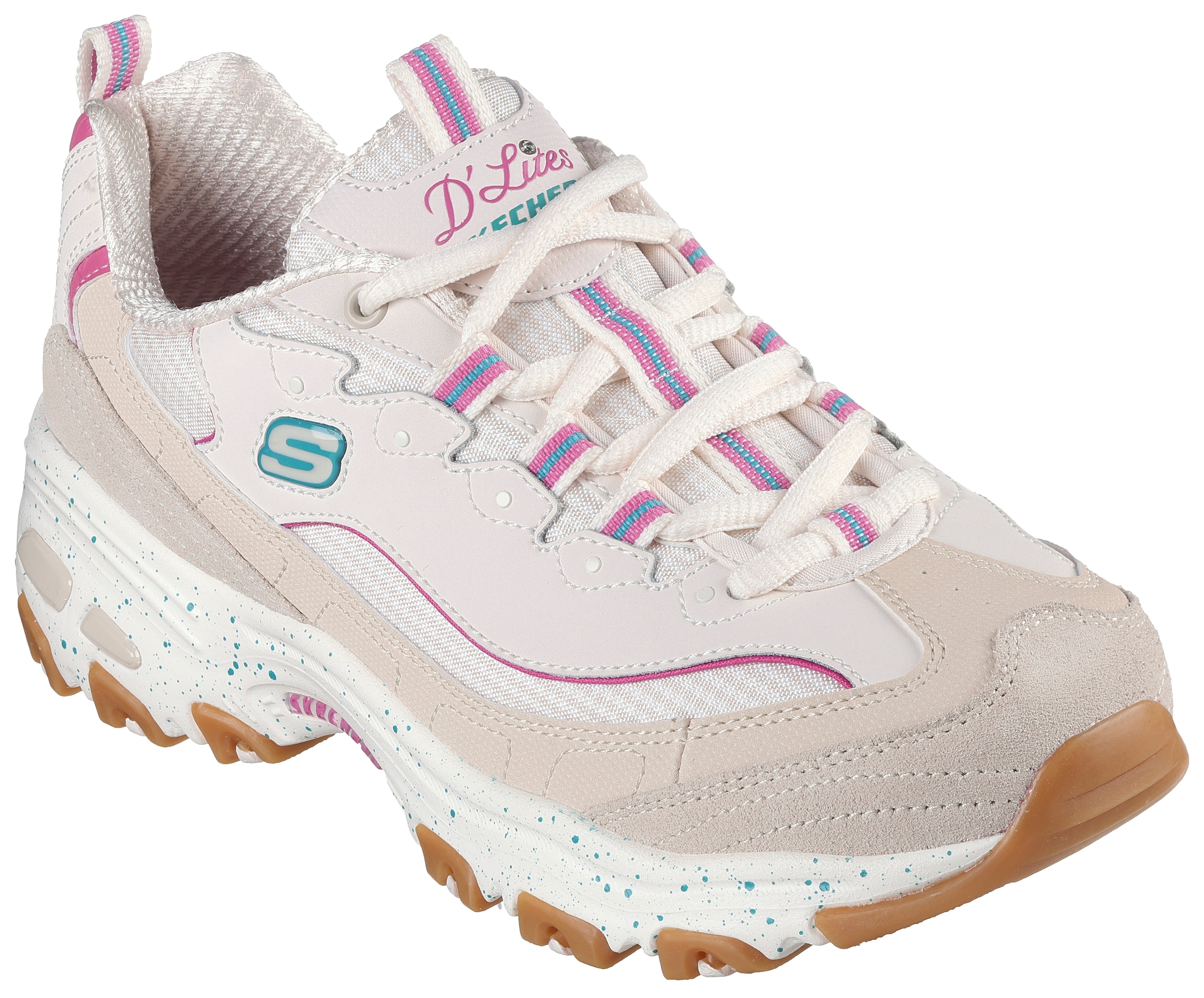 Skechers "DLITES-BOLD VIEWS", Freizeitschuh, Halbschuh, Schnürschuh mit Air günstig online kaufen