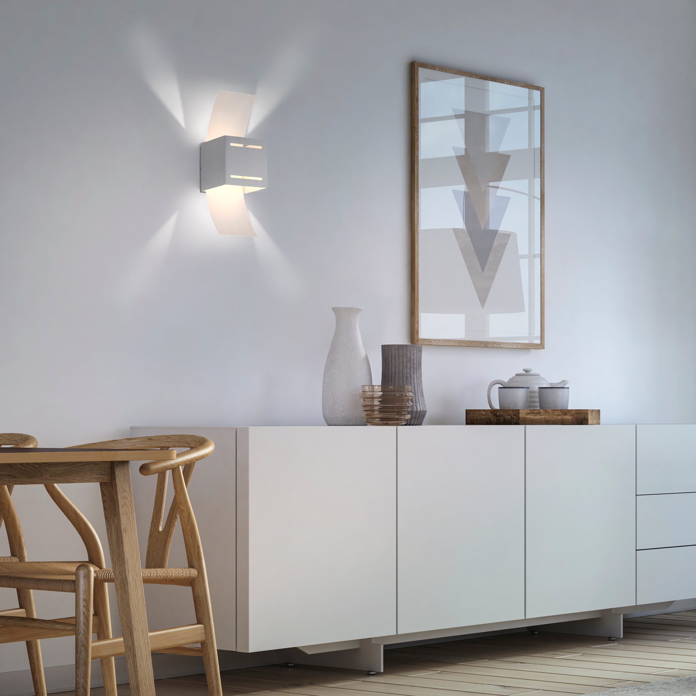 Paul Neuhaus Wandleuchte "ORMA" G9 1 Stk. günstig online kaufen