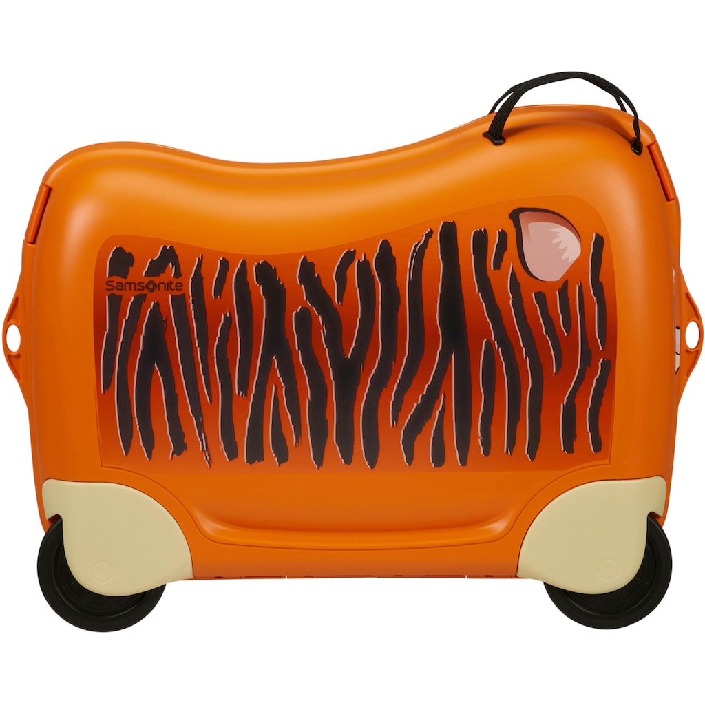 Samsonite Kinderkoffer »Dream2Go Ride-on Trolley, Tiger«, 4 Rollen, zum sitzen und ziehen