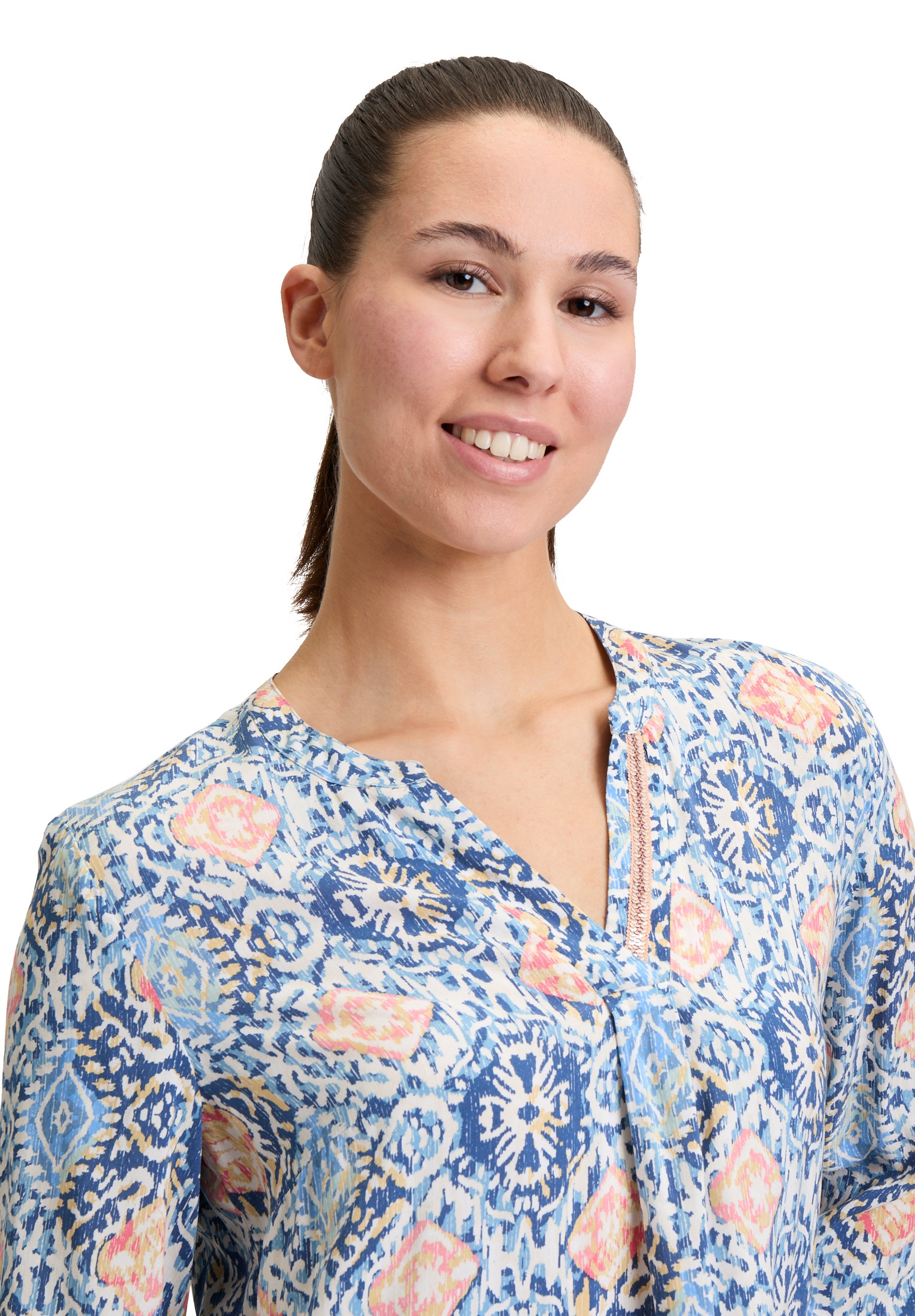 Cartoon Shirtbluse »Cartoon Blusenshirt mit Muster«