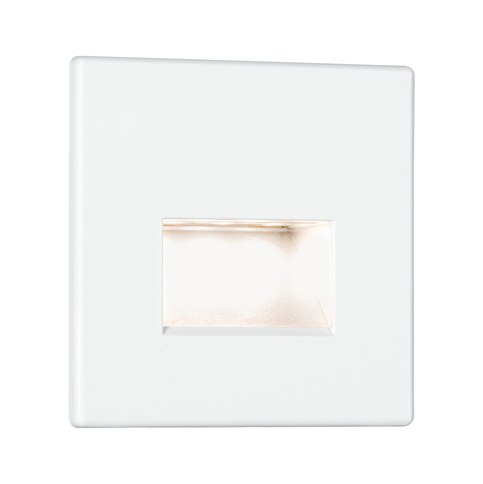 Paulmann LED Einbauleuchte »LED Wandeinbauleuchte Edge Quadro 1,2W 25lm 230V«, 1 flammig