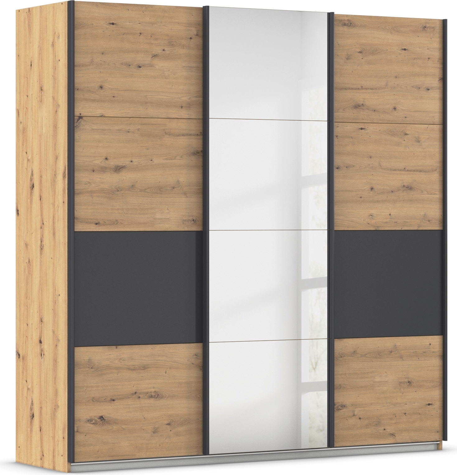 OTTO home "Mehrzweckschrank Aktenschrank Möbel Mietswohnung Schlafzimmer CORTONA" Breiten 203/271/315/360 cm, Höhen 210/229 cm, inkl. Inneneinteilung, 2 Stoffboxen extra Einlegeböden MADE IN GERMANY
