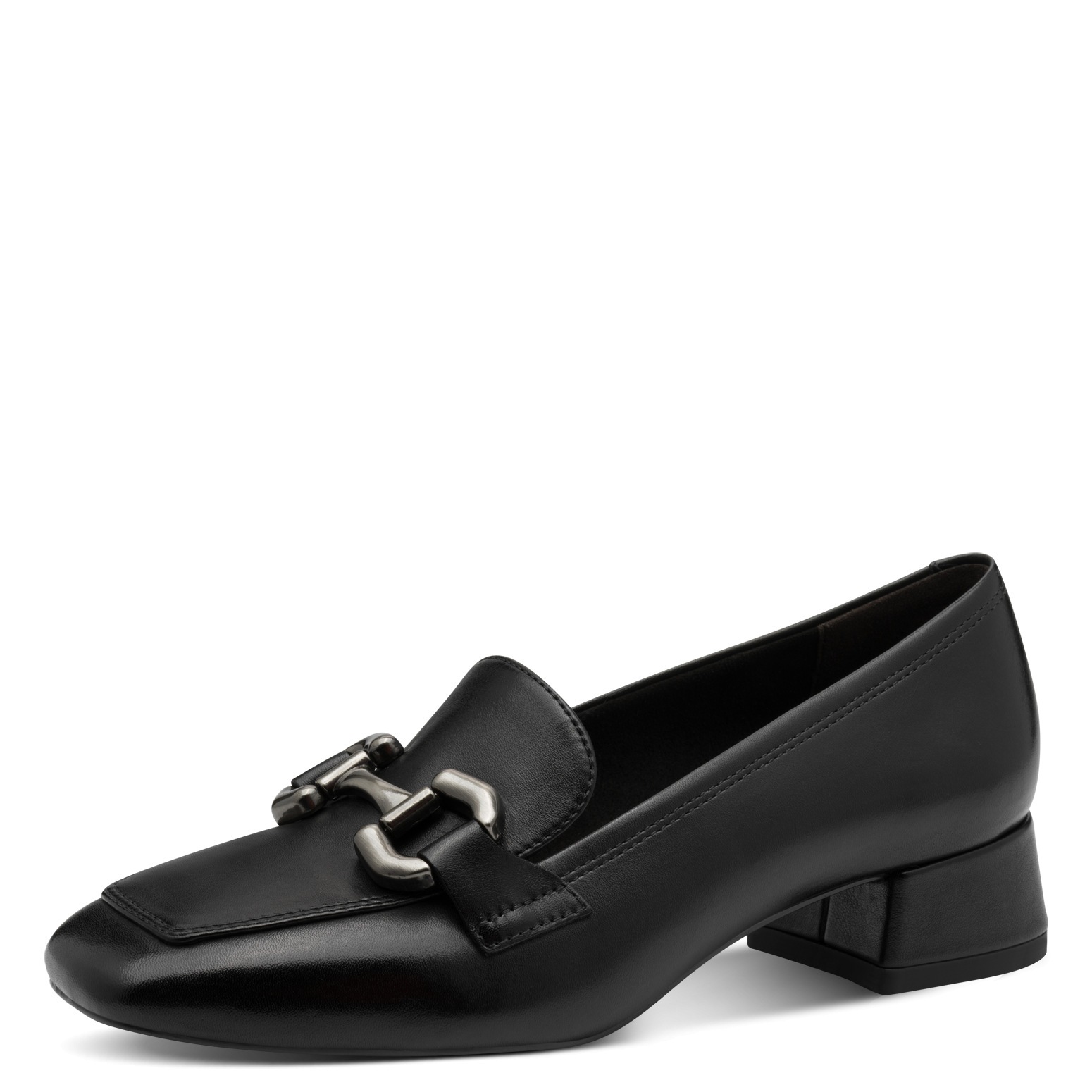 Tamaris Pumps, Blockabsatz, Slipper, Businessschuh mit Zierriegel, Schmucke günstig online kaufen