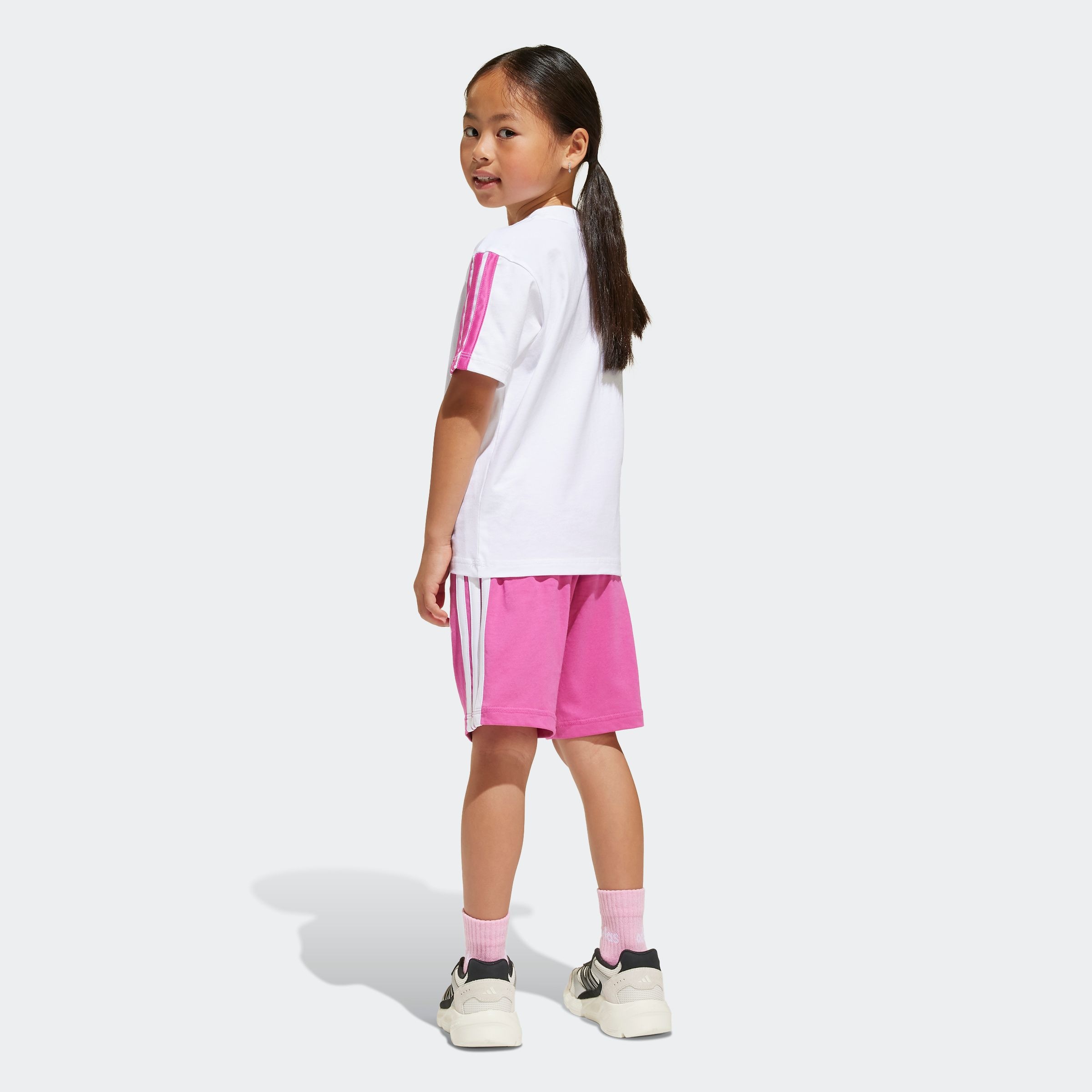adidas Sportswear Trainingsanzug »LK 3S T-SET 160«, (2 tlg.)