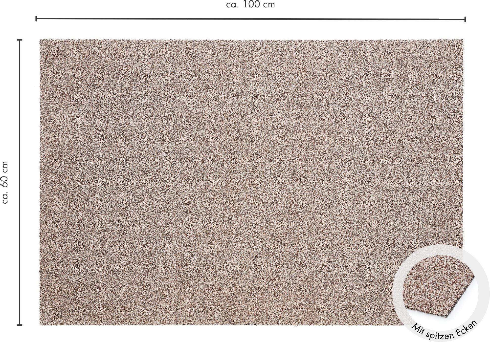 Andiamo Fußmatte "Samson, Made in Netherlands" rechteckig 6 mm Höhe Schmutz günstig online kaufen