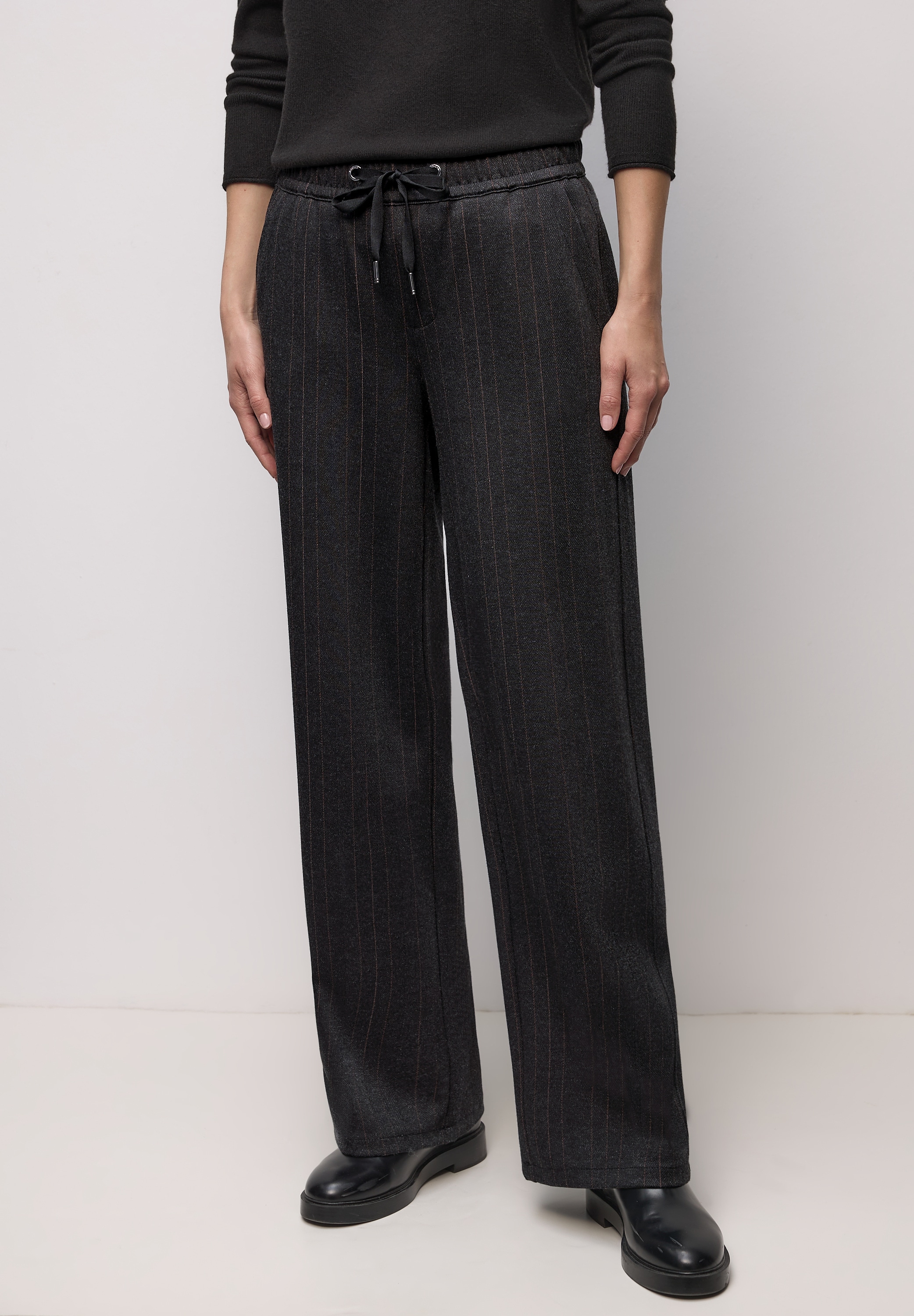 STREET ONE Stoffhose High Waist günstig online kaufen