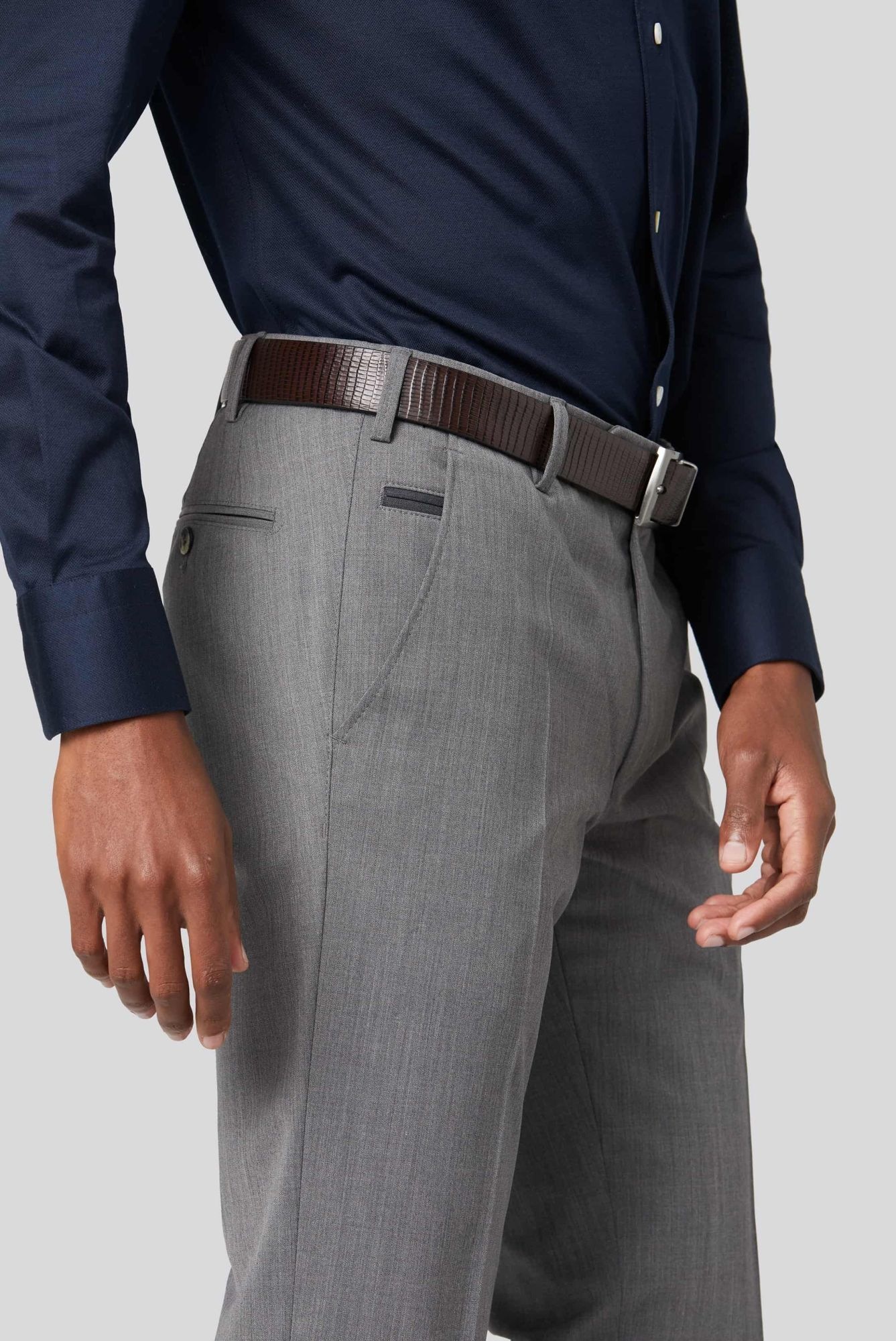 MEYER Bonn Chinos Light Gray 50 3