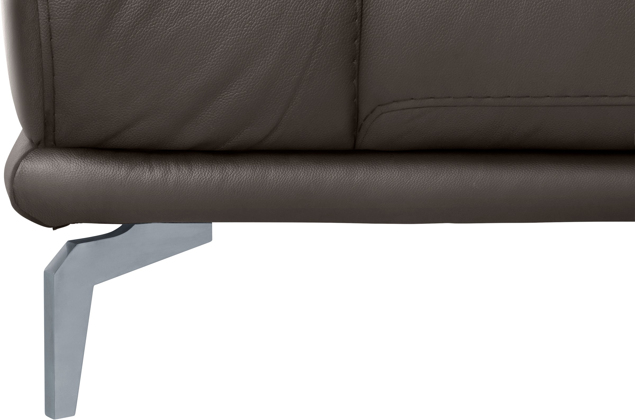 W.SCHILLIG 2,5-Sitzer »montanaa«, mit Metallfüßen in Silber matt, Breite 232 cm
