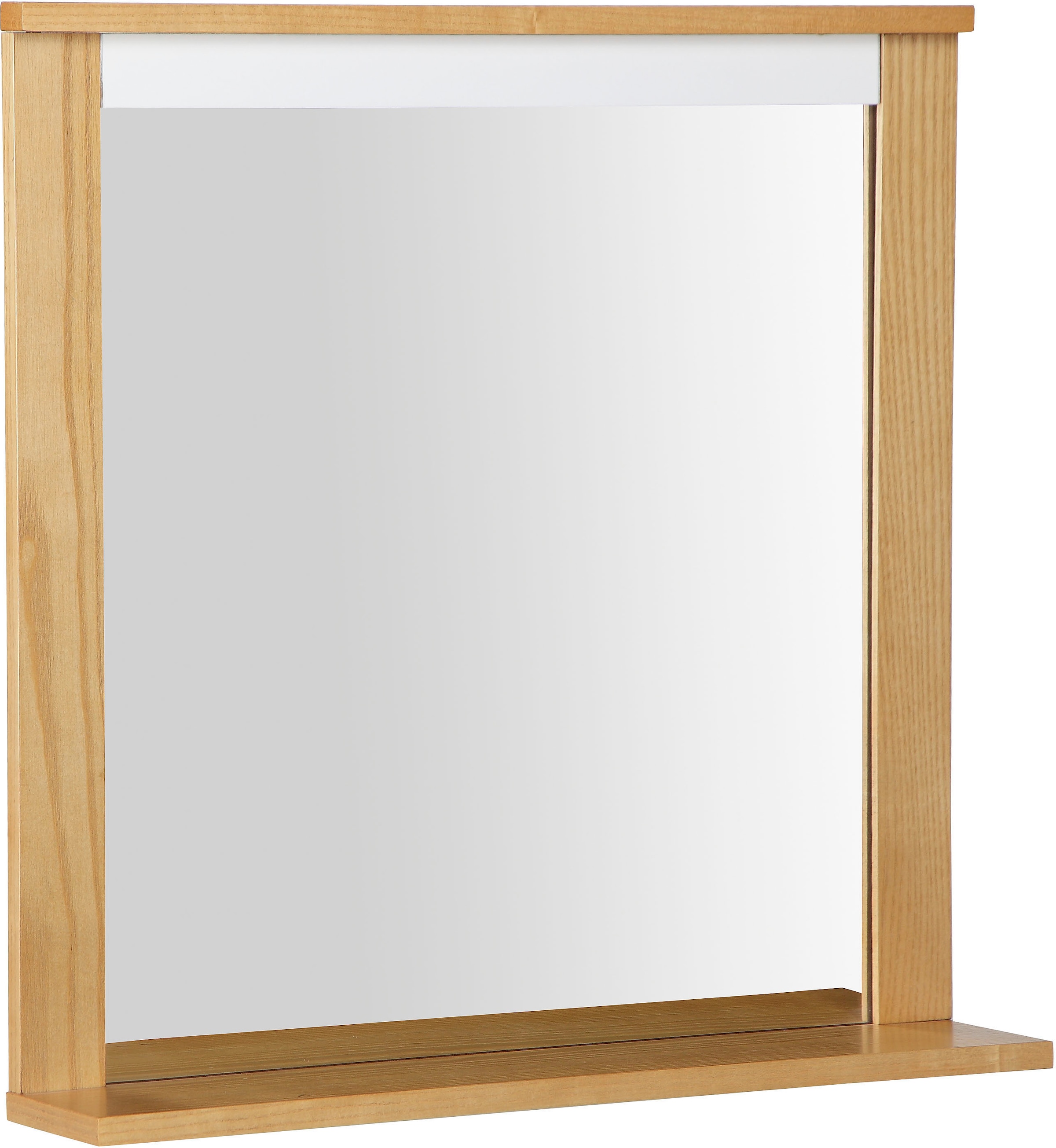 andas Badspiegel »Falun«, Badspiegel mit Ablage, Breite 55 cm
