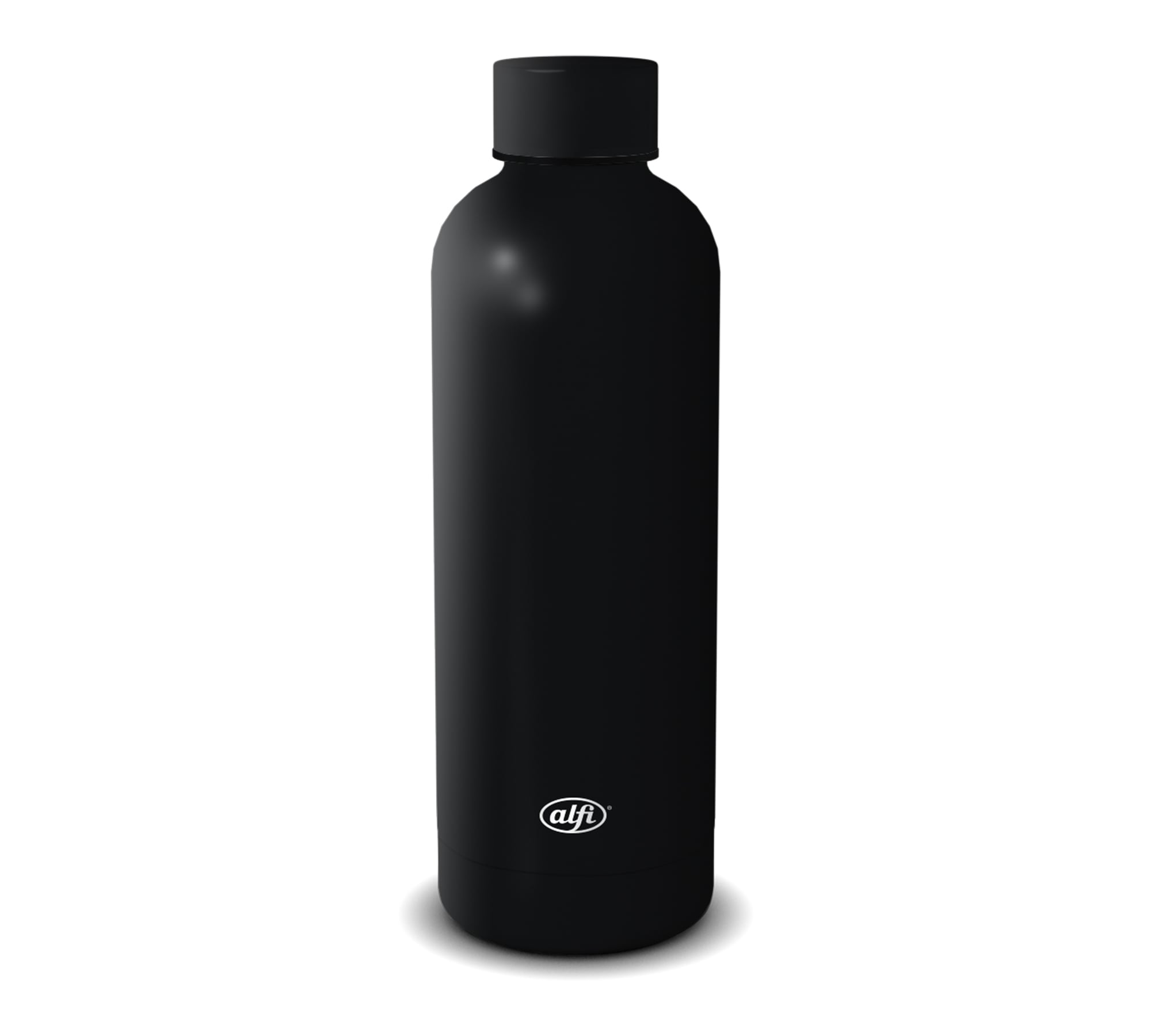 Alfi Isolierflasche »BASICS BOTTLE, aus doppelwandigem Edelstahl« 0,50l, 12h kalt oder 6h heiß, absolut dicht