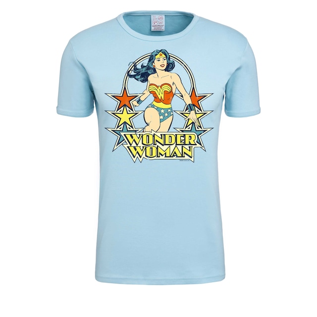 LOGOSHIRT T-Shirt »Wonder Woman – Stars«, mit lizenziertem Originaldesign  kaufen | BAUR