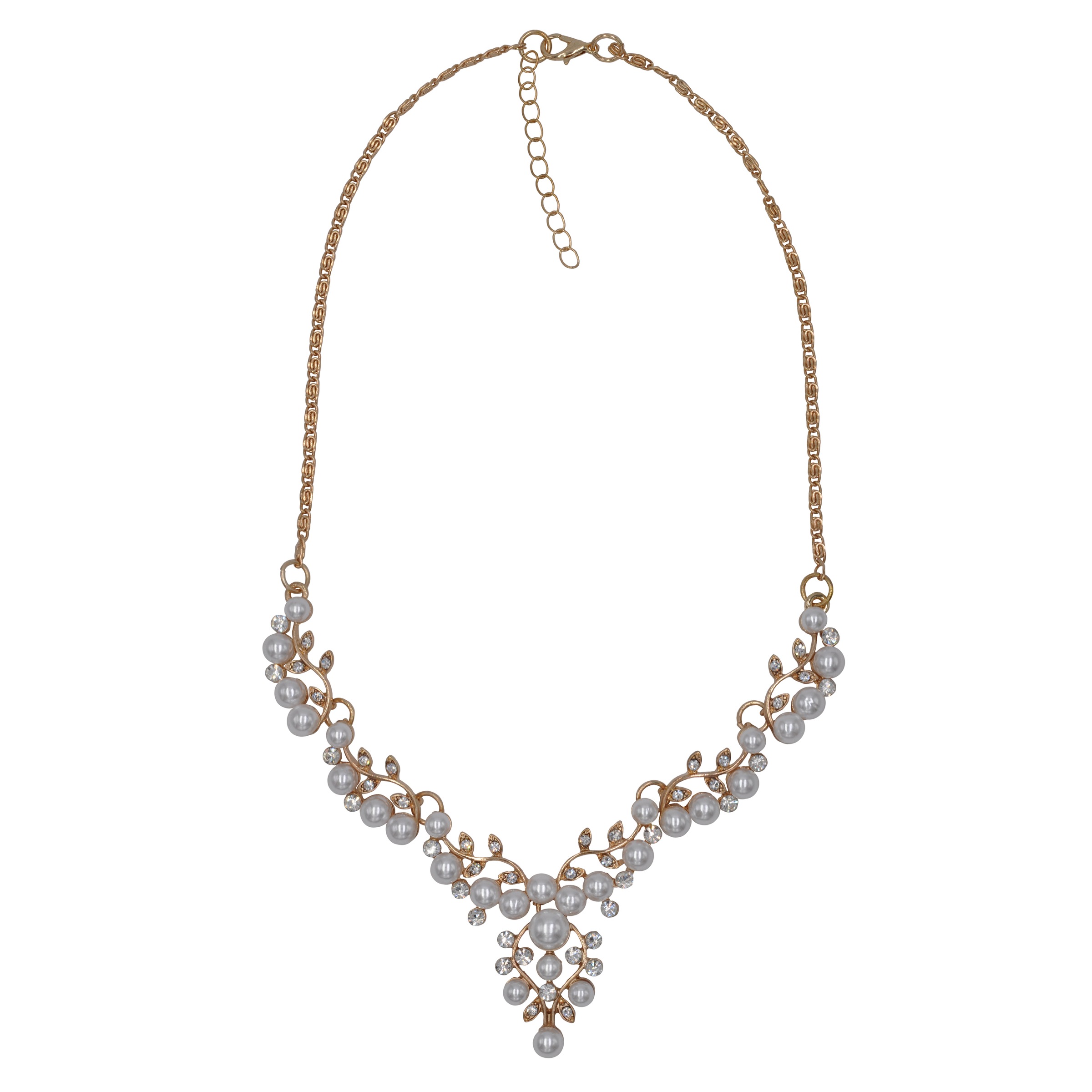 Firetti Collier »Schmuck Geschenk Collier Beautiful Pearl« mit Glasstein - mit Glasperle