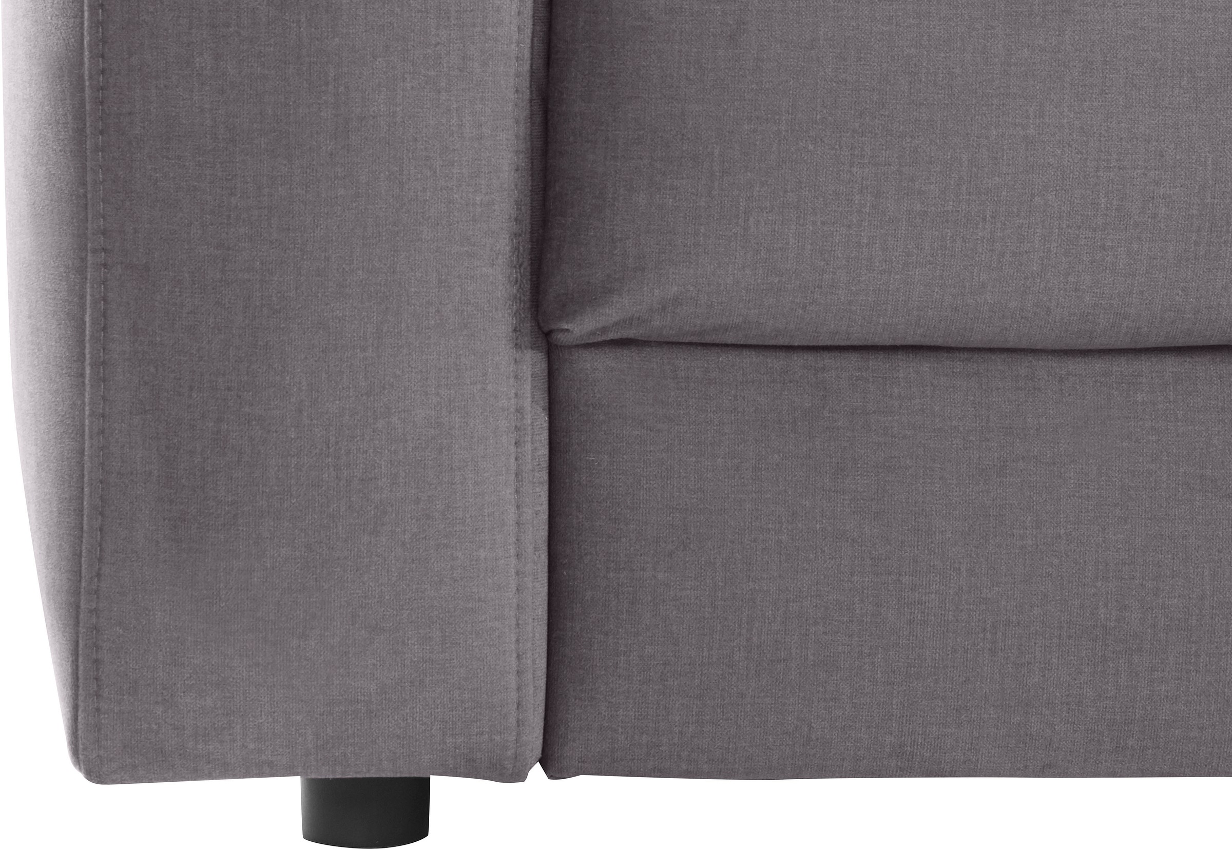 Places of Style Ecksofa »Bloomfield, L-Form«, extra tiefe Sitzfläche, wahlweise mit Sitztiefenverstellung